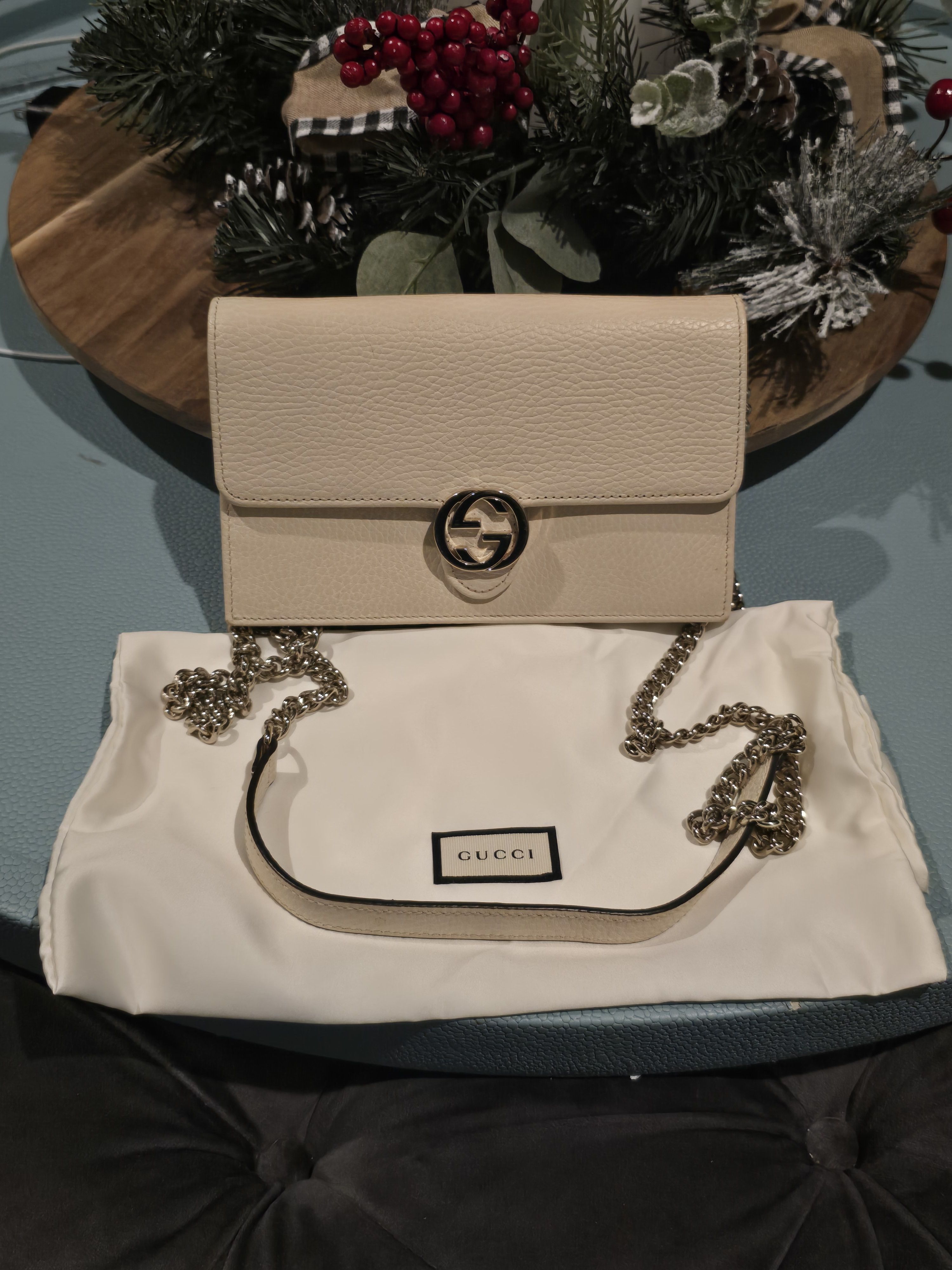 Gucci Gicci Interlocking G leather crossbody Size ONE SIZE - 1 Thumbnail