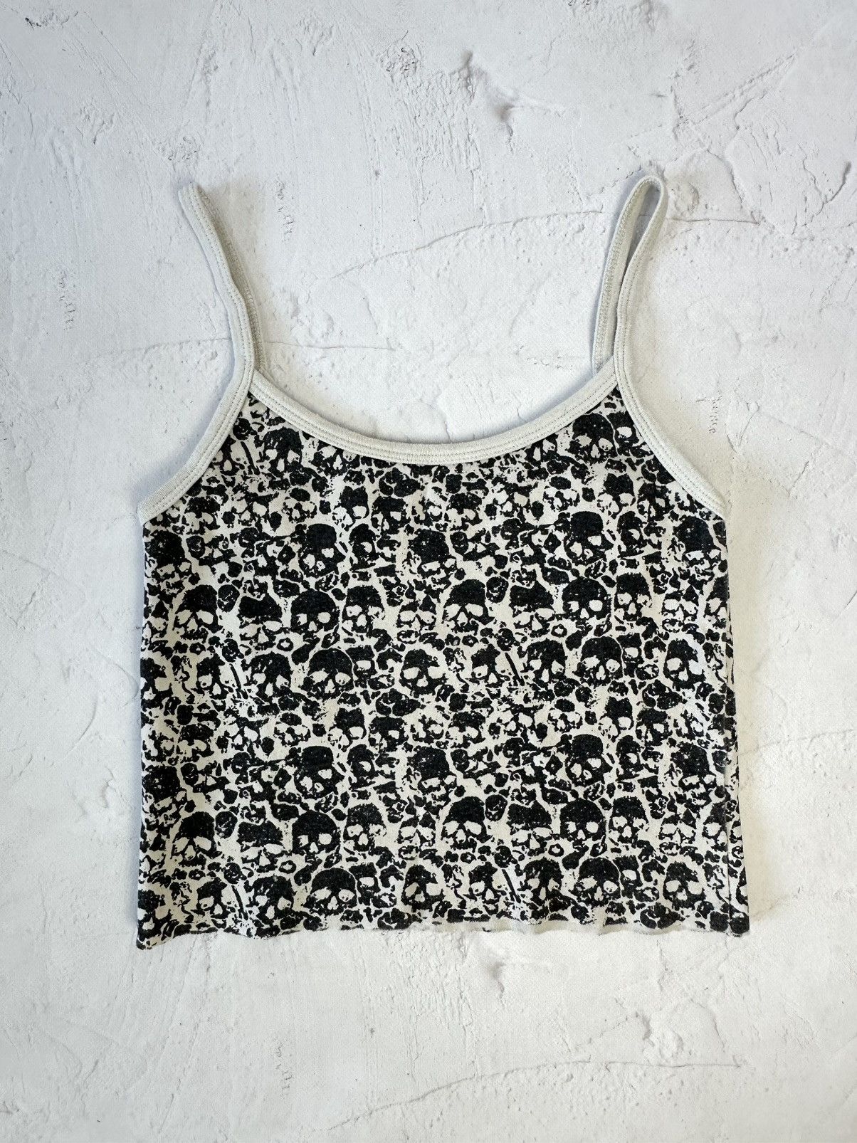 Vintage Vintage Pinted Crop Top Size S / US 4 / IT 40 - 3 Thumbnail
