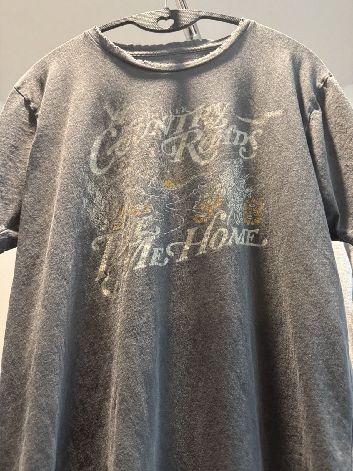 Free People Free People Country Roads tee john denver midnight rider Size M / US 6-8 / IT 42-44 - 24 Thumbnail