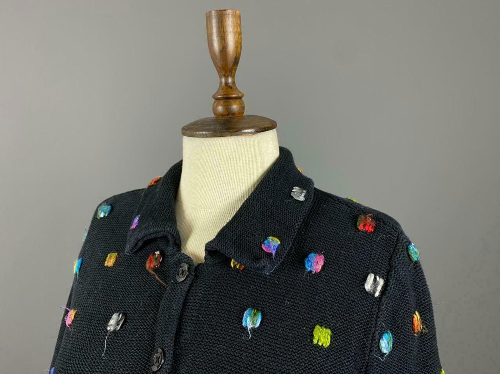 Designer Ladies Talbots Black Modern Button Up Blazer Jacket Size S Size S / US 4 / IT 40 - 2 Thumbnail