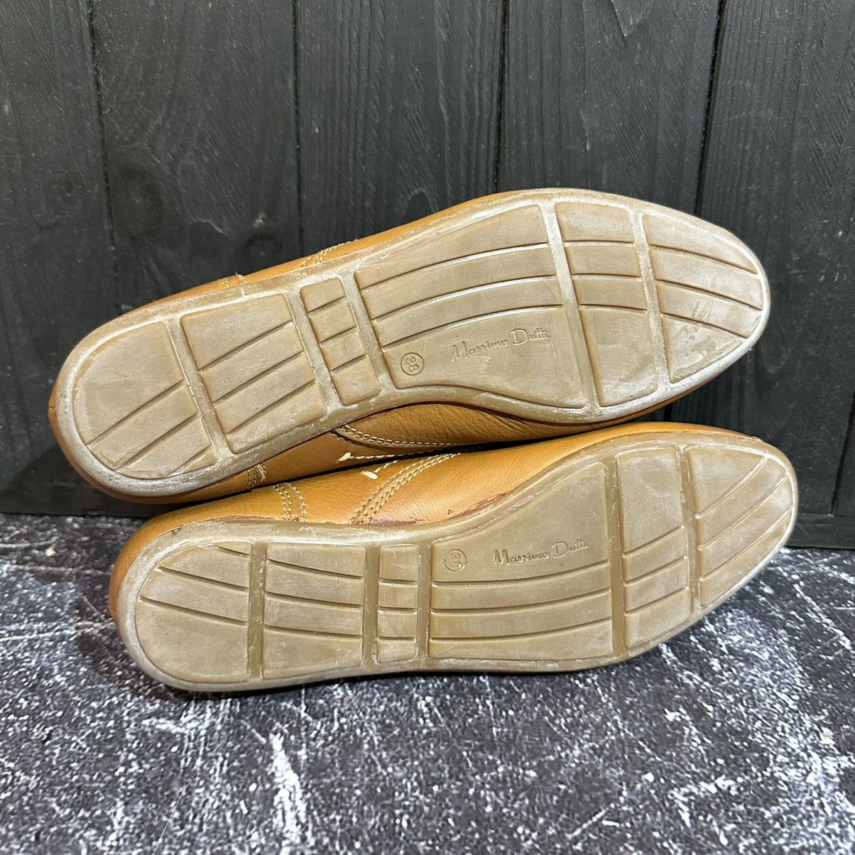 Massimo Dutti × Vintage Massimo Dutti Vintage Brown Women’s Lather Sneakers size 38 Size US 8 / IT 38 - 8 Thumbnail