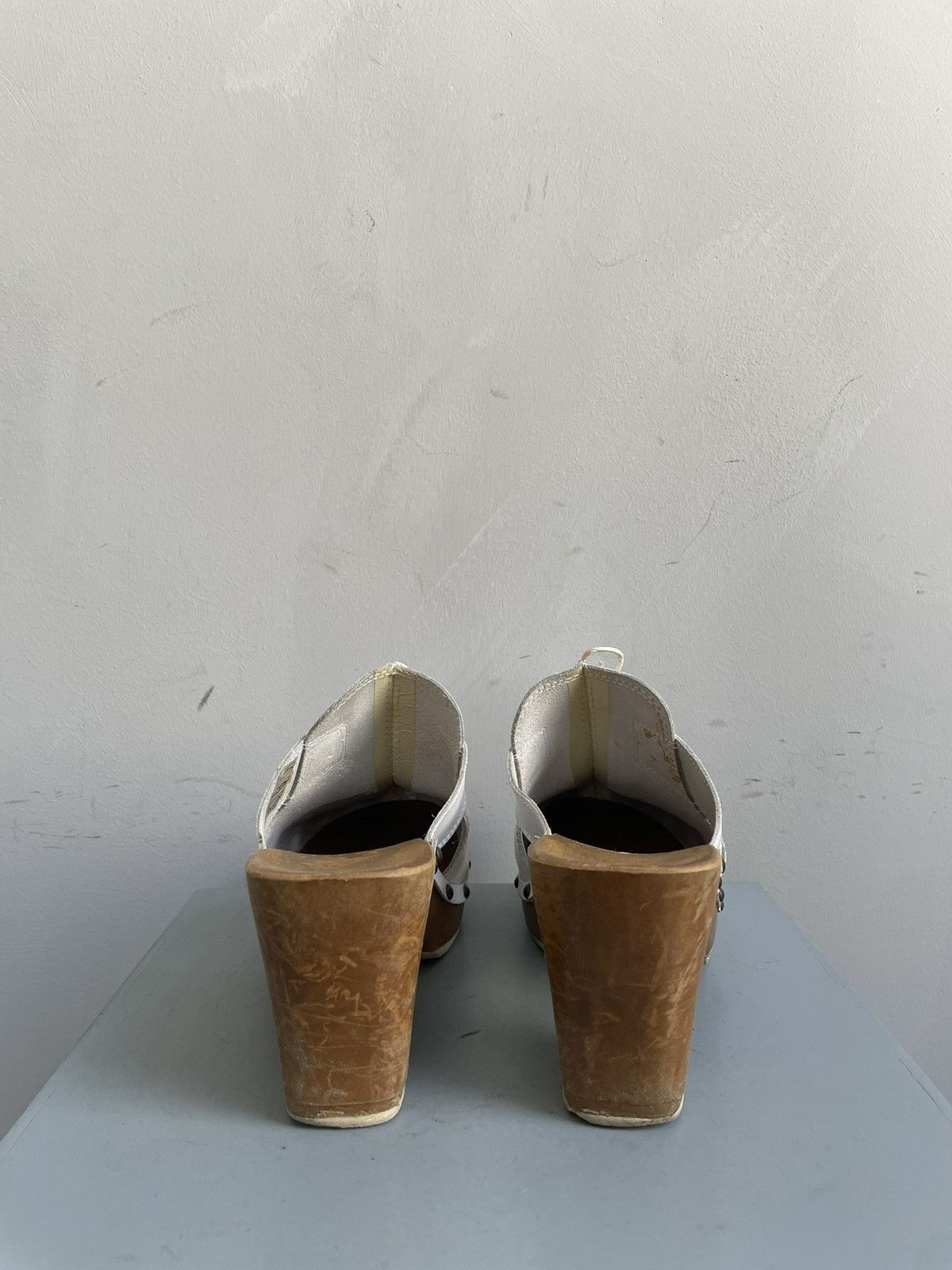 Hysteric Glamour Rare western clogs wooden guidi style boots woman 37 Size US 8 / IT 38 - 5 Thumbnail