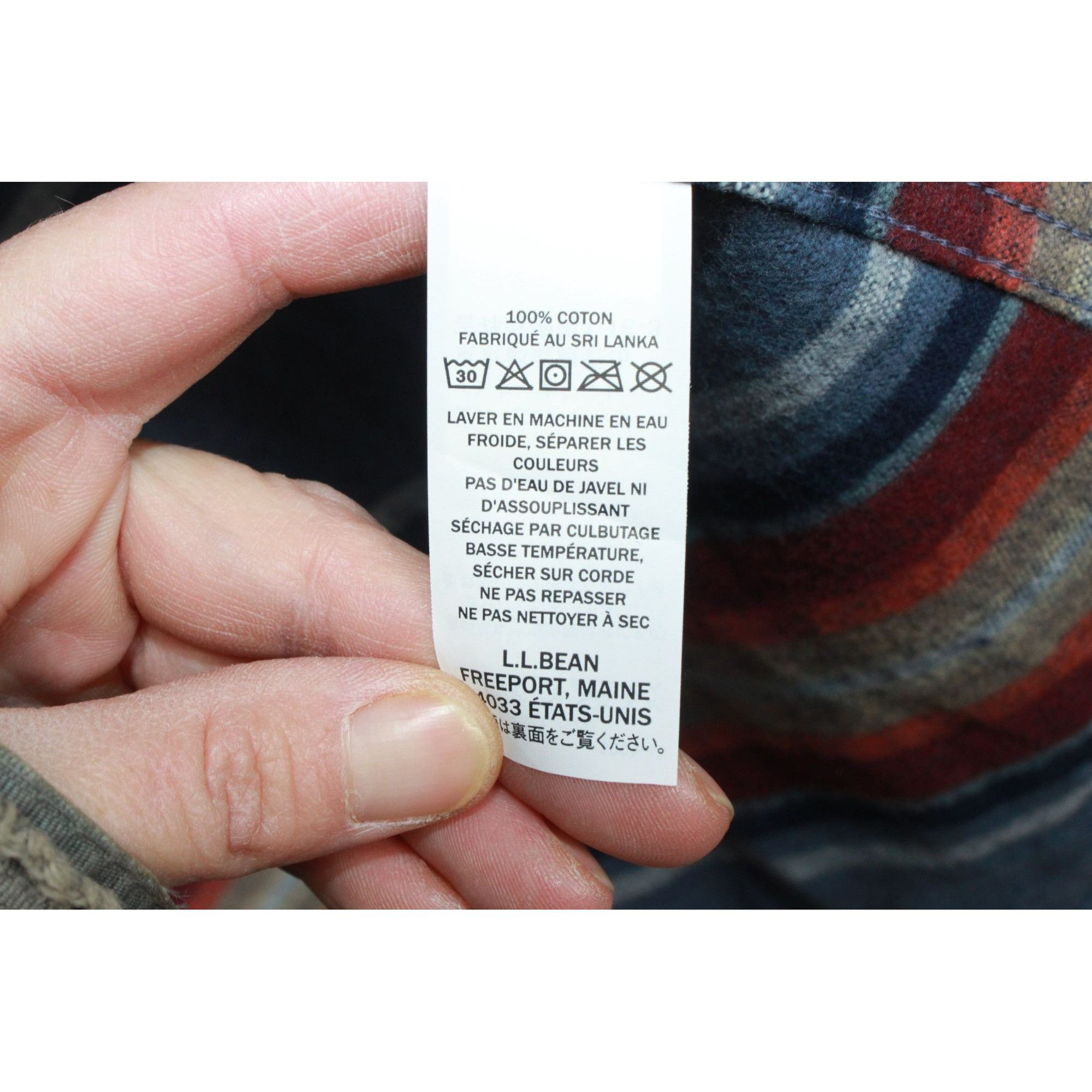 L.L. Bean LL Bean Men's Chamois Shirt Traditional Fit Stripe Rangeley Size US L / EU 52-54 / 3 - 9 Thumbnail