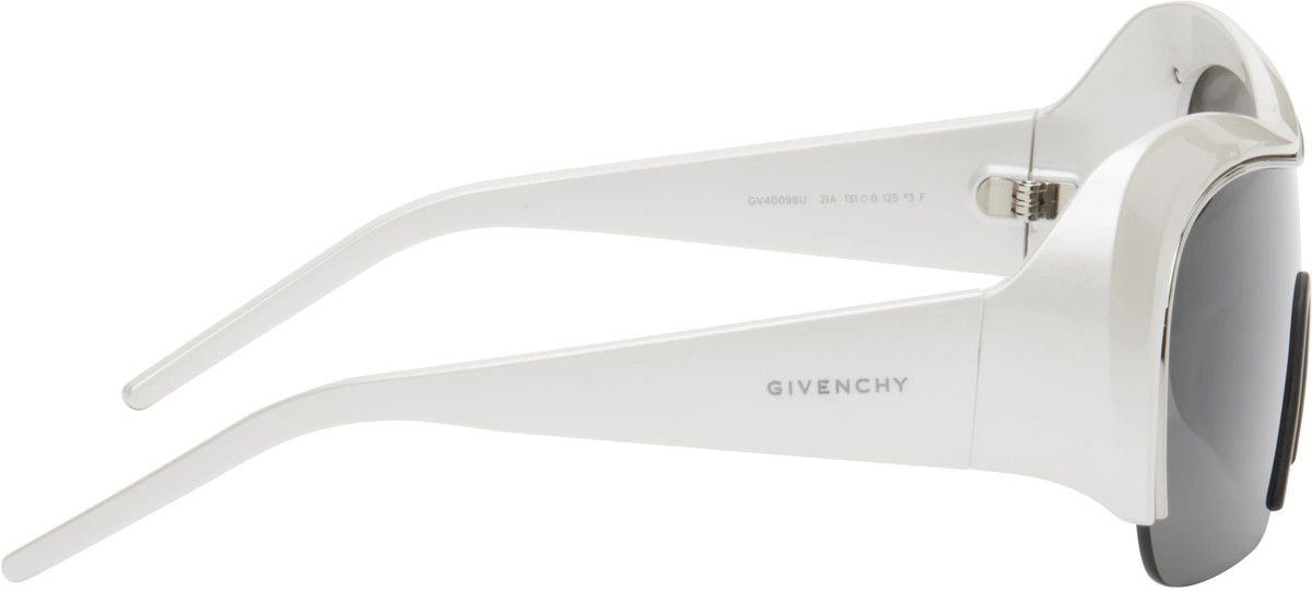 Givenchy o1srvl11e0725 Size:OS/ Bird Injected Sunglasses in White Size ONE SIZE - 3 Thumbnail