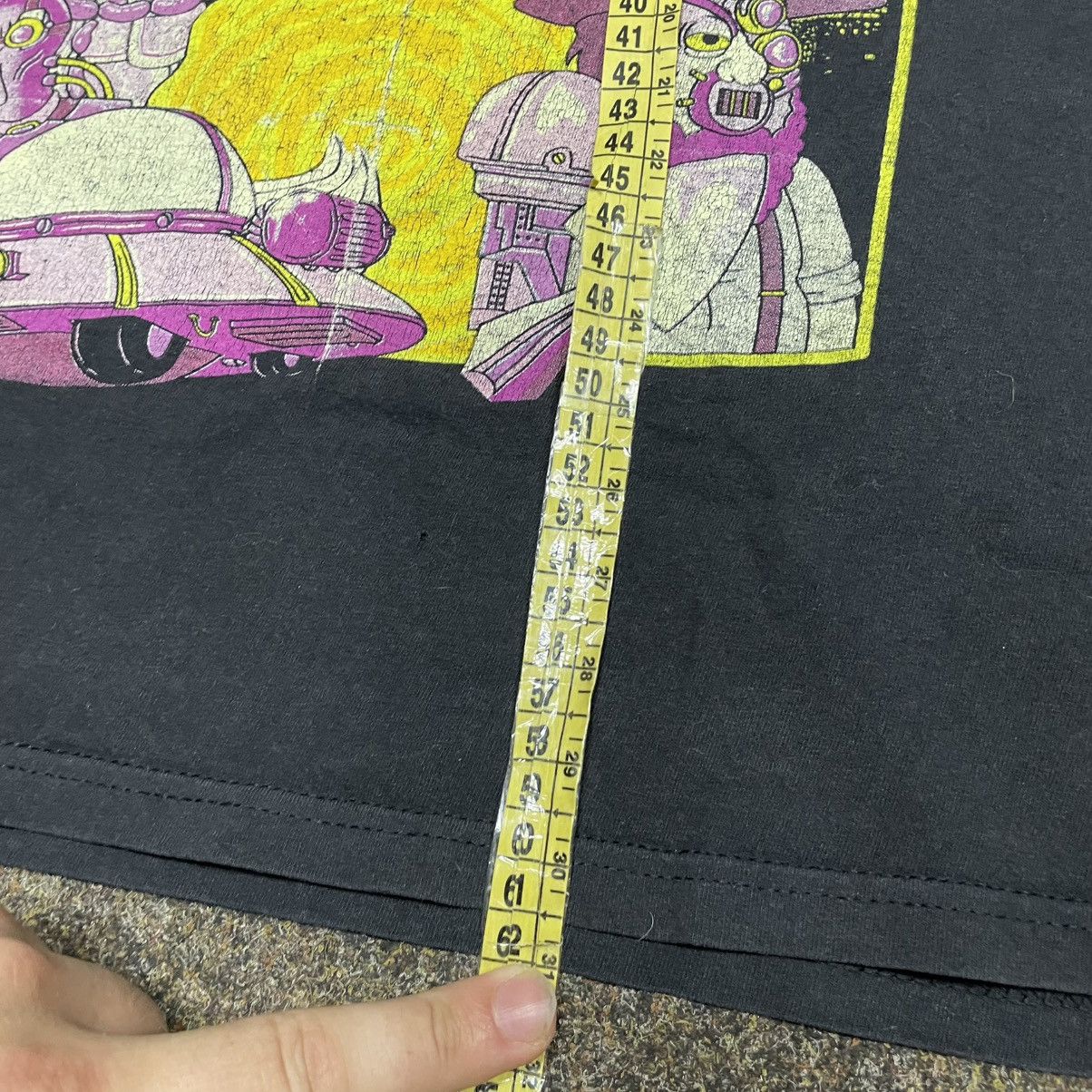 Vintage Vintage 90s Rick and Morty Graphic Tee Y2K Psychedelic L Size US L / EU 52-54 / 3 - 7 Thumbnail