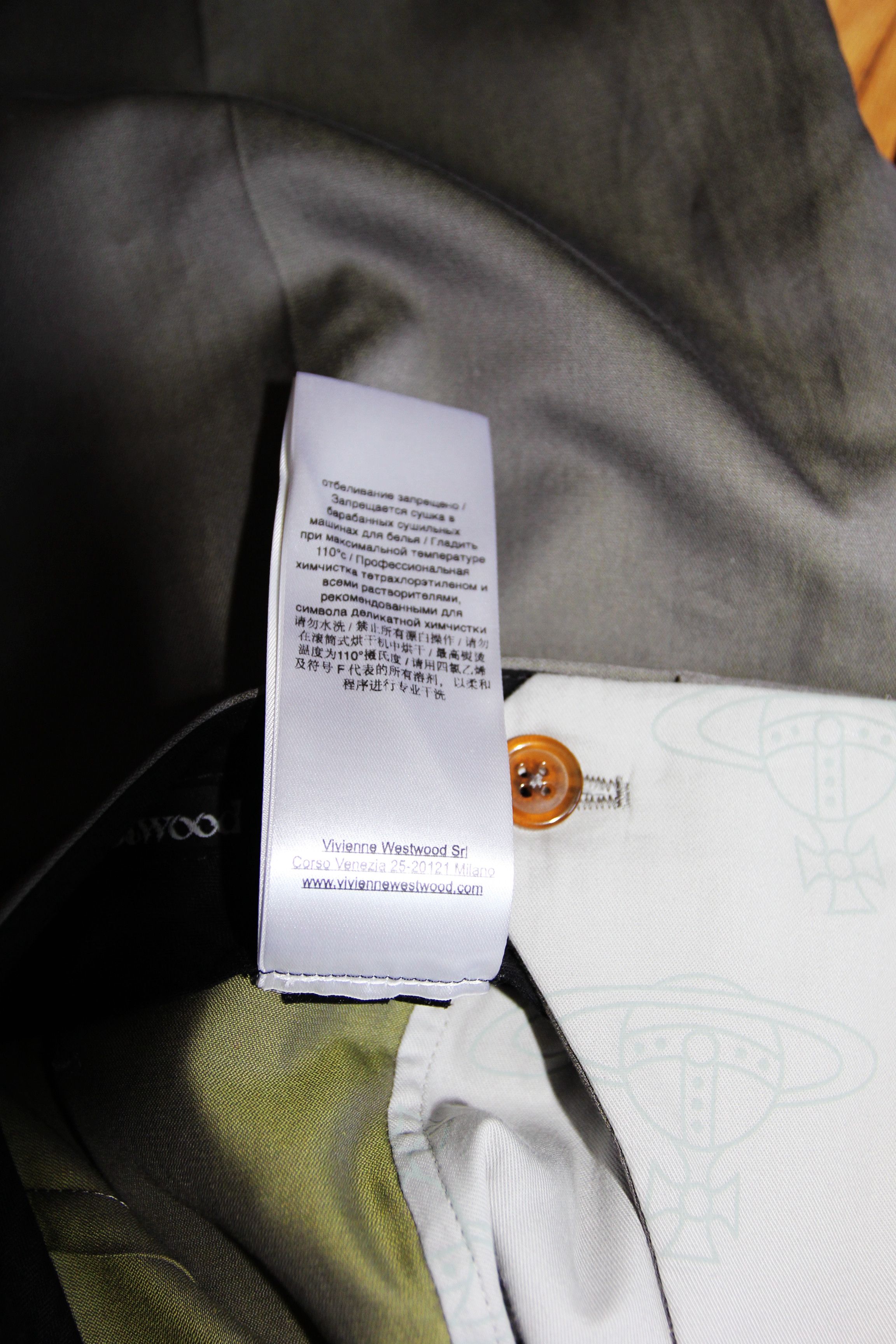 Vivienne Westwood BNWT SS25 VIVIENNE WESTWOOD DOC TROUSERS PANTS 46 Size US 30 / EU 46 - 10 Thumbnail