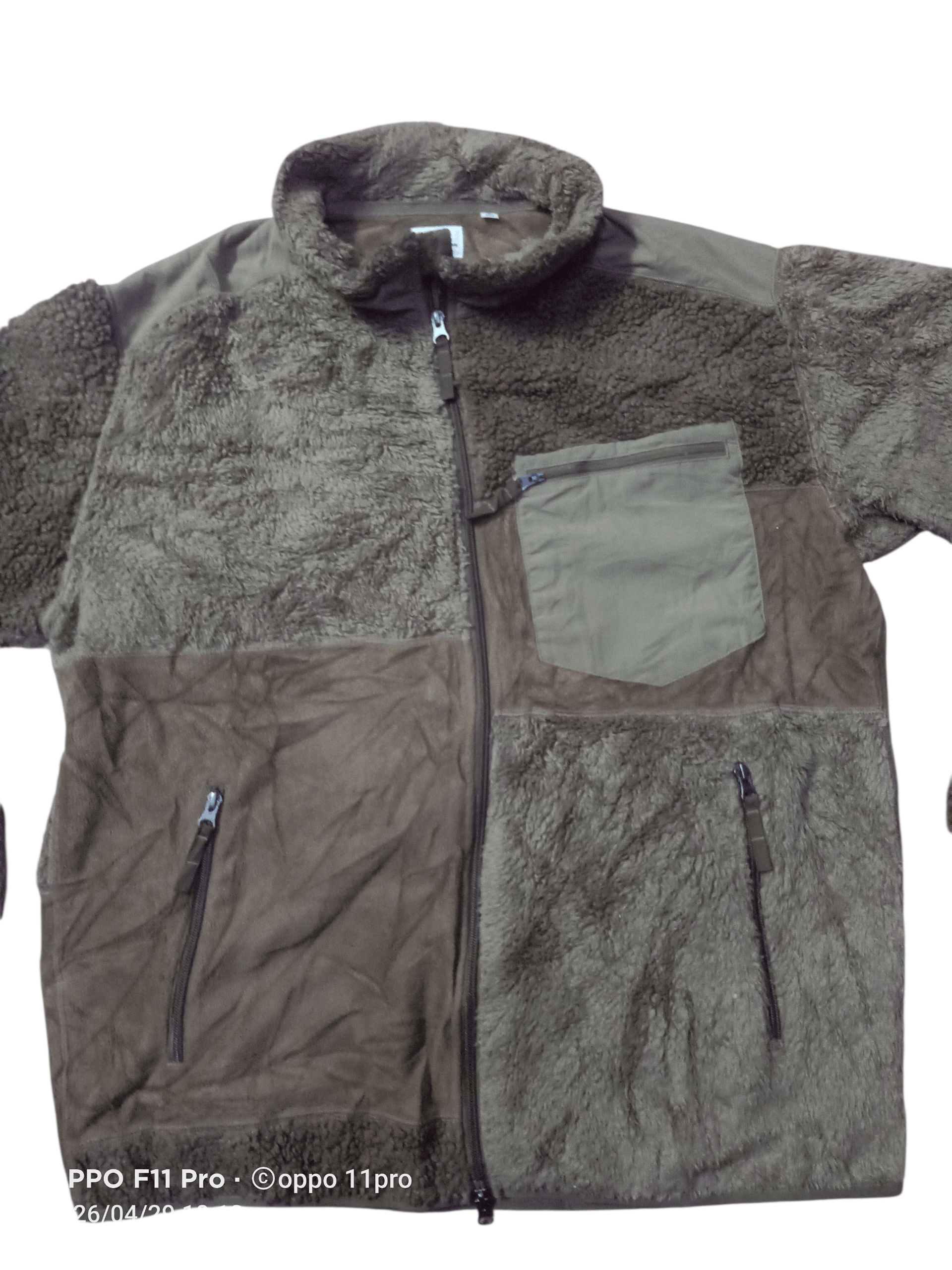 Engineered Garments × Uniqlo 💥 Uniqlo Fleece Zip Up Men Engineers Garment 💥 Size US XL / EU 56 / 4 - 1 Thumbnail
