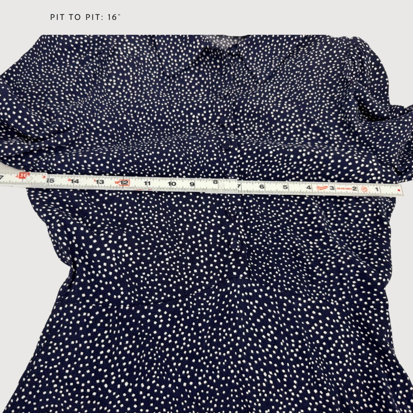 Other & Other Stories Polka Dot Mini Dress XS Size XS / US 0-2 / IT 36-38 - 7 Thumbnail