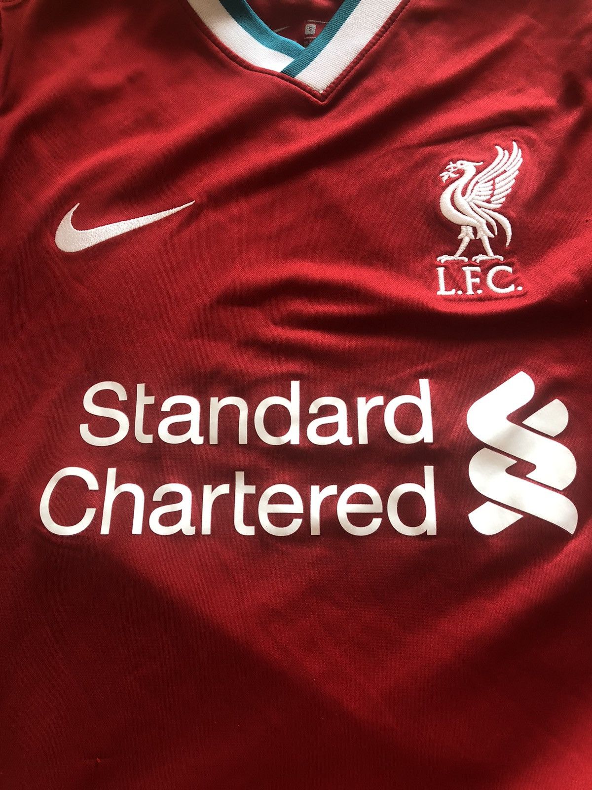 Nike NIKE LIVERPOOL FC VINTAGE FOOTBALL SOCCER ENGLAND JERSEY Size US S / EU 44-46 / 1 - 3 Thumbnail