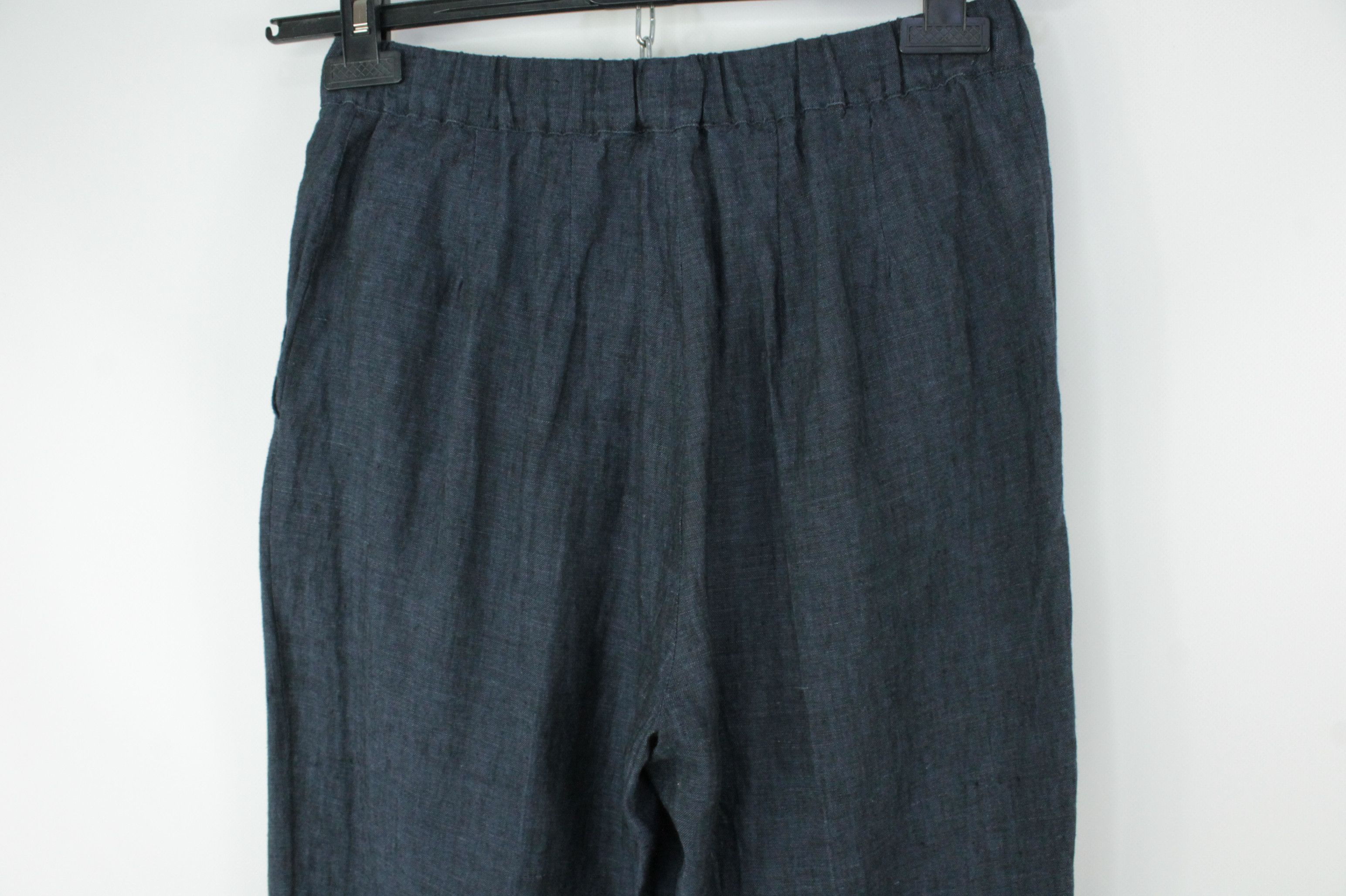 Falcone Falconeri Linen Pants Straight Fit High Rise Women's Size 28" / US 6 / IT 42 - 5 Thumbnail