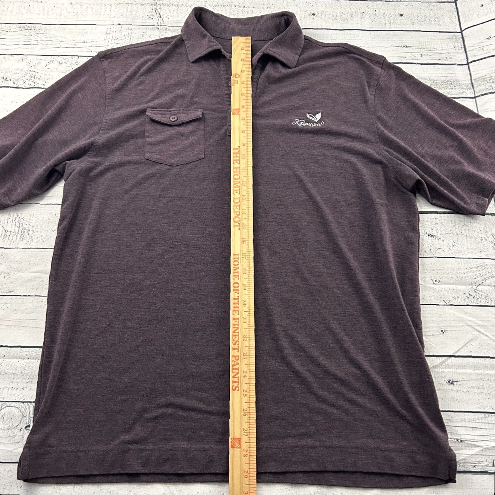 Footjoy FootJoy FJ Kaanapali Short Sleeve Golf Polo Shirt Men's Large Maroon Size US L / EU 52-54 / 3 - 4 Thumbnail