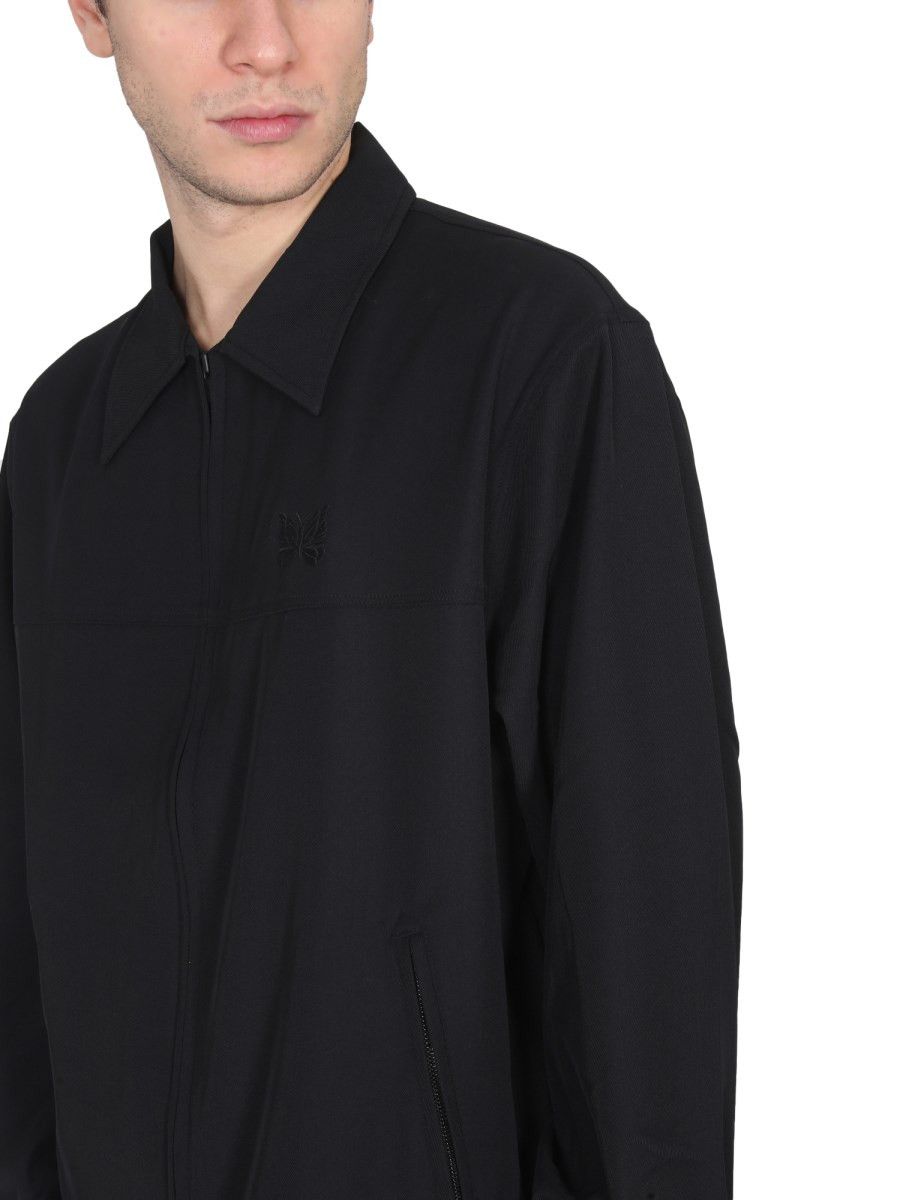 Needles o1y0225 Logo Jacket in Black Size US XL / EU 56 / 4 - 2 Thumbnail