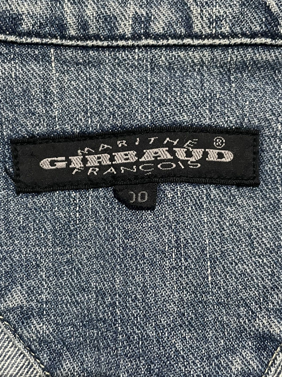 Marithe + Francois Girbaud Vintage Marithe Francois Girbaud Denim Blazer Jacket Size M / US 6-8 / IT 42-44 - 12 Thumbnail