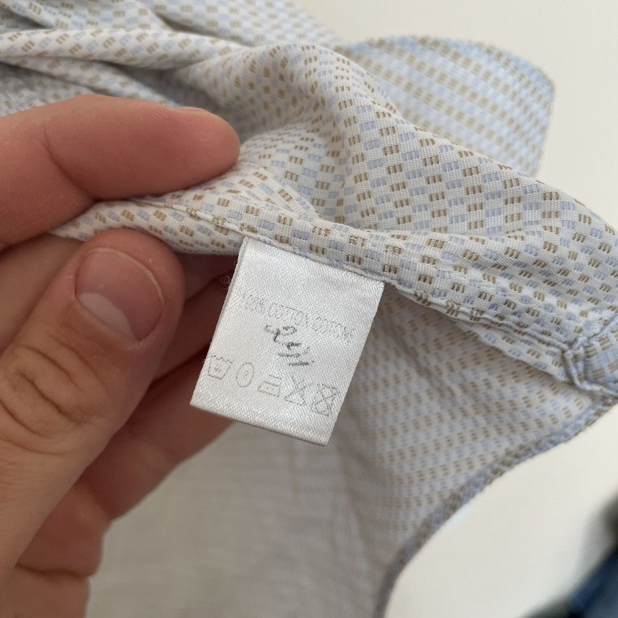 Ermenegildo Zegna Ermenegildo Zegna Shirt 43/17 old money luxury Size US XL / EU 56 / 4 - 5 Thumbnail
