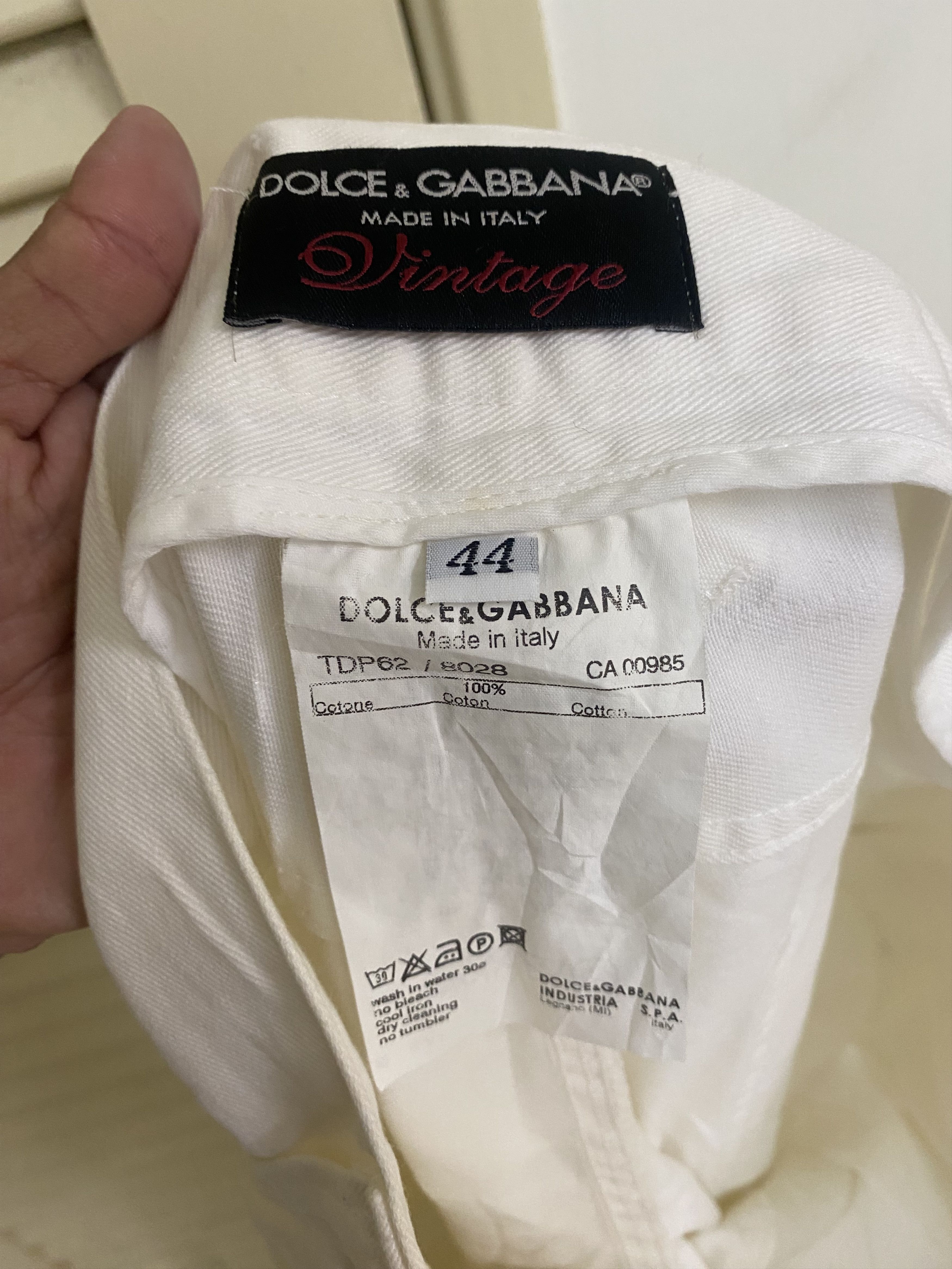 Dolce & Gabbana Dolce Gabbana Distressed Ripped Jeans Size US 32 / EU 48 - 7 Thumbnail