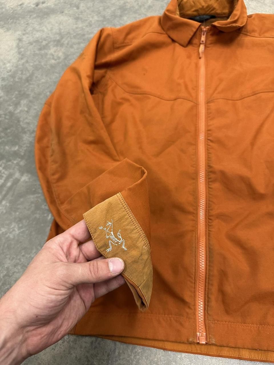 Arc'teryx Arcteryx Burnt Orange Light Jacket Size Medium Size US M / EU 48-50 / 2 - 2 Thumbnail