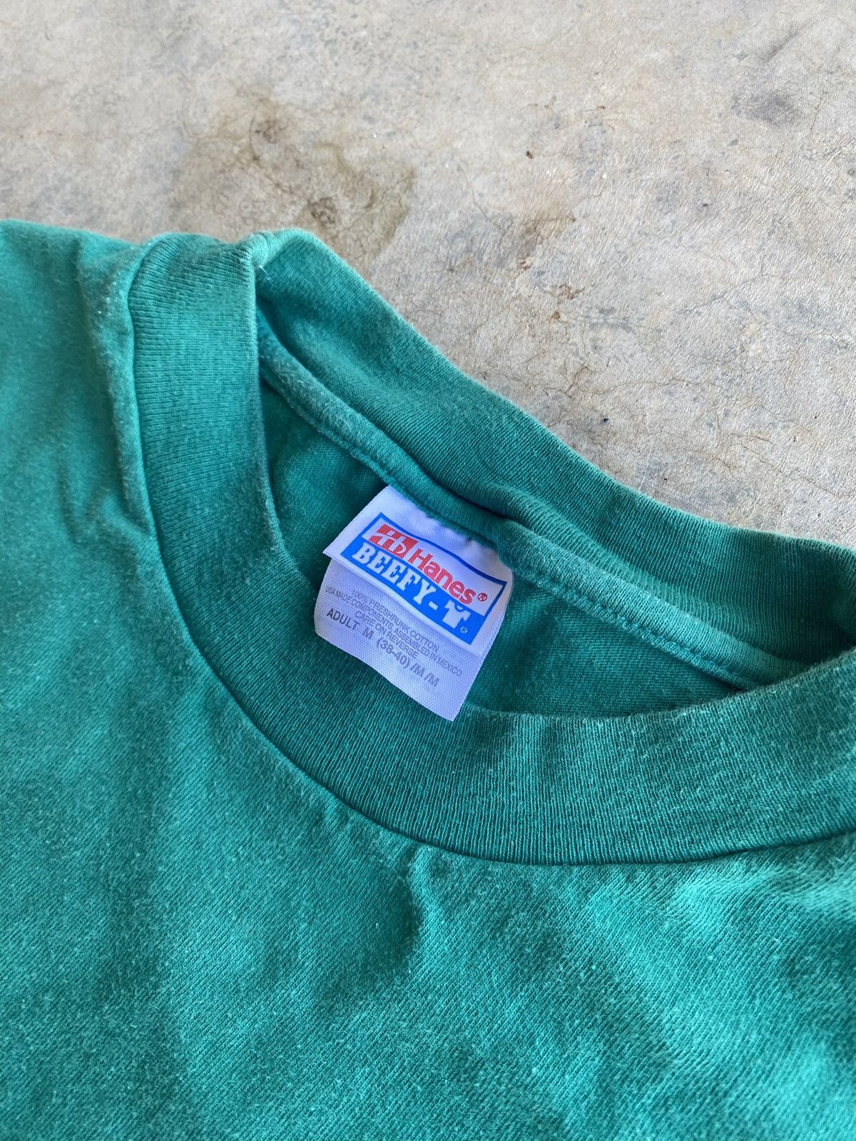 Hanes × Vintage Vintage 90s Hanes Beefy T Poussez En Avant Size US M / EU 48-50 / 2 - 2 Thumbnail