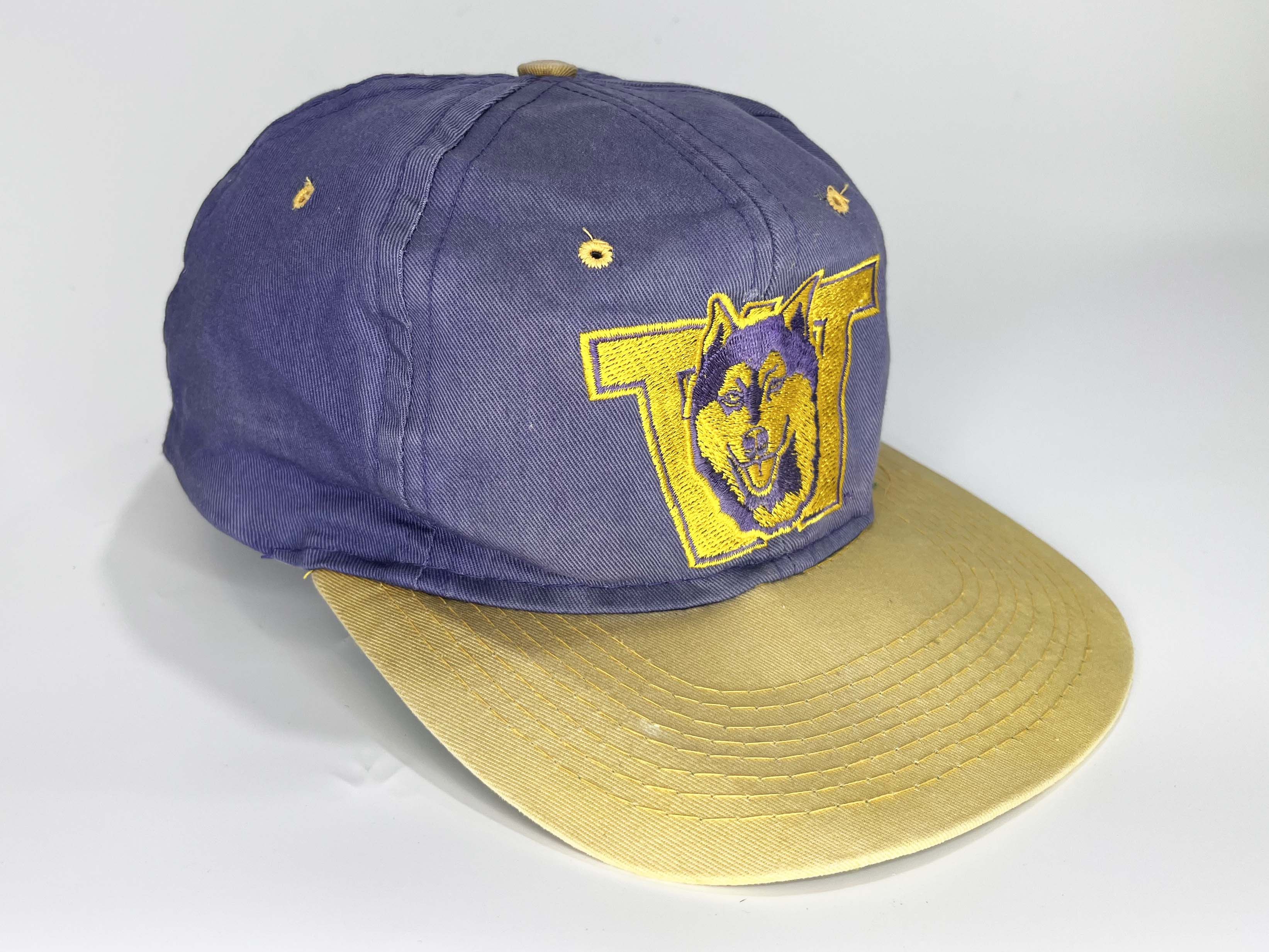 NCAA Vintage Washington UW Huskies NCAA Snapback Cap Hat Size ONE SIZE - 2 Thumbnail