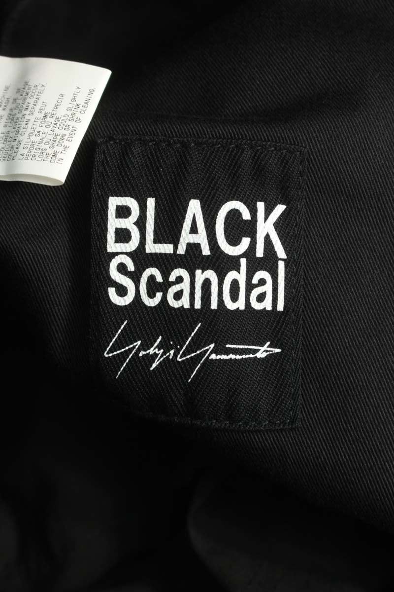 Yohji Yamamoto BLACK Scandal Yohji Yamamoto Ripstop Side Tape Long Pants Size US 35 - 3 Thumbnail