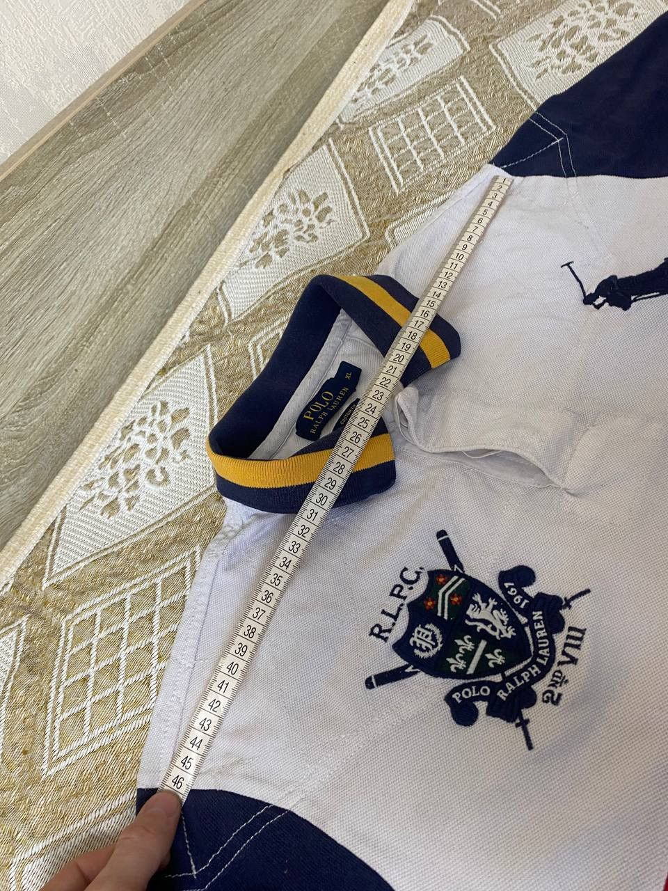 Polo Ralph Lauren 🔥 Ralph Lauren Club Chief Keef Y2K Polo T Shirt Big Logo Size US XL / EU 56 / 4 - 13 Thumbnail