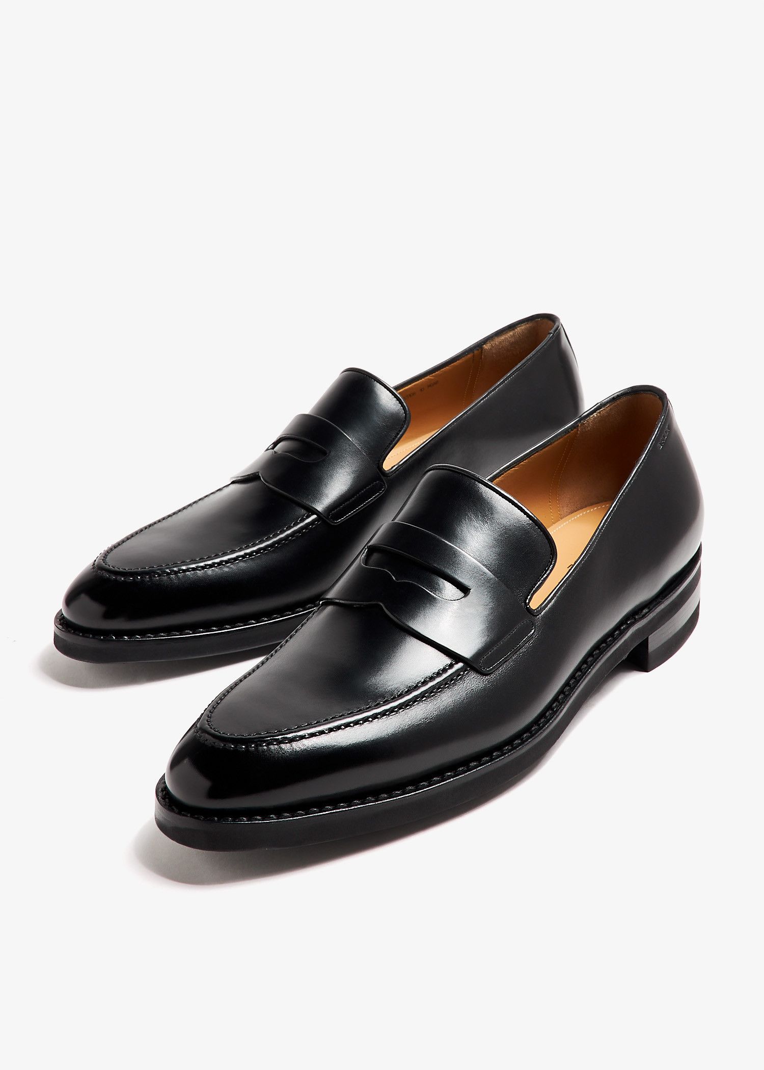 Bally o1y1224 Samius Penny Loafers in Black Size US 6 / EU 39 - 1 Thumbnail