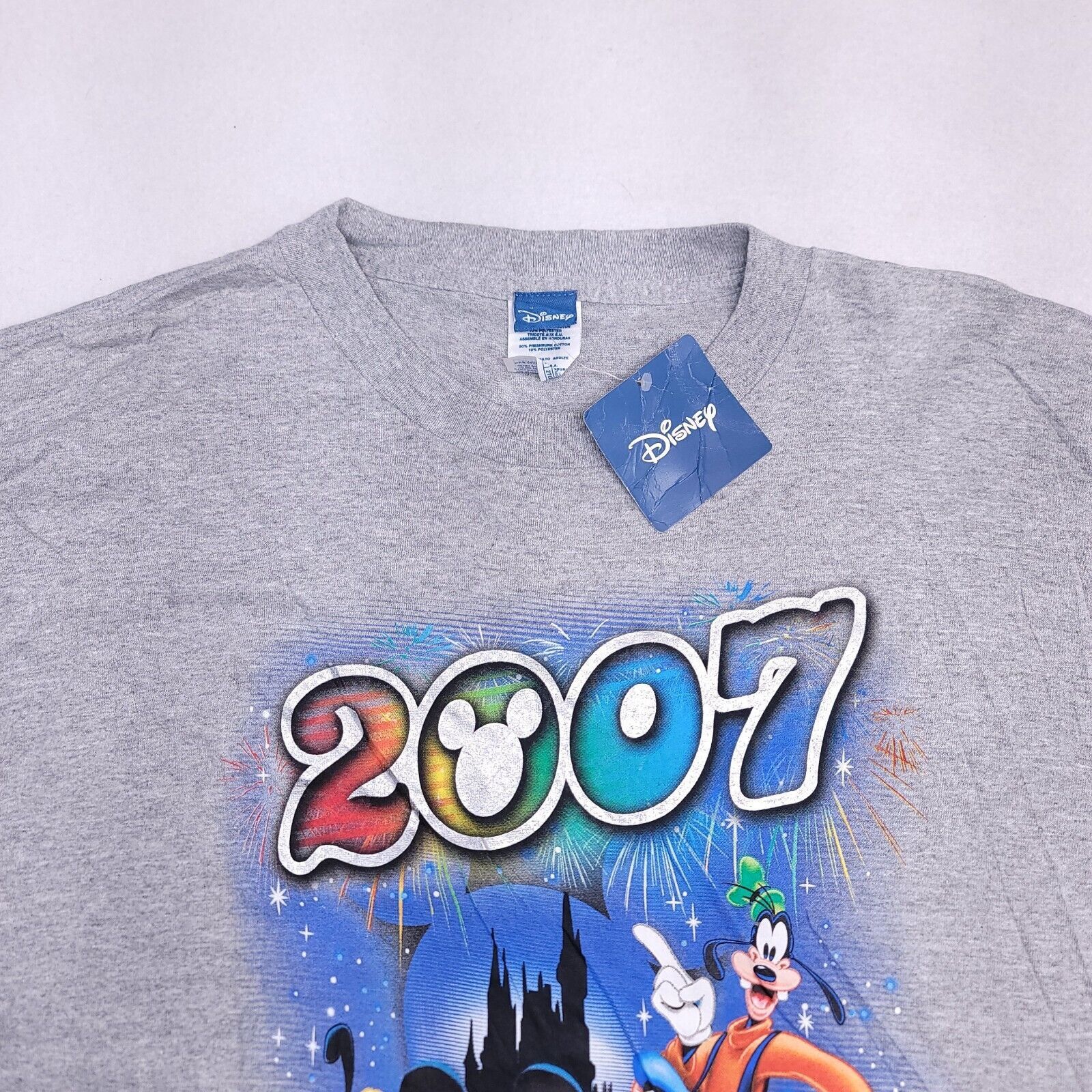 Disney Disney World 2007 Casual Graphic Pullover Shirt Men Size 2XL Size US XXL / EU 58 / 5 - 1 Thumbnail