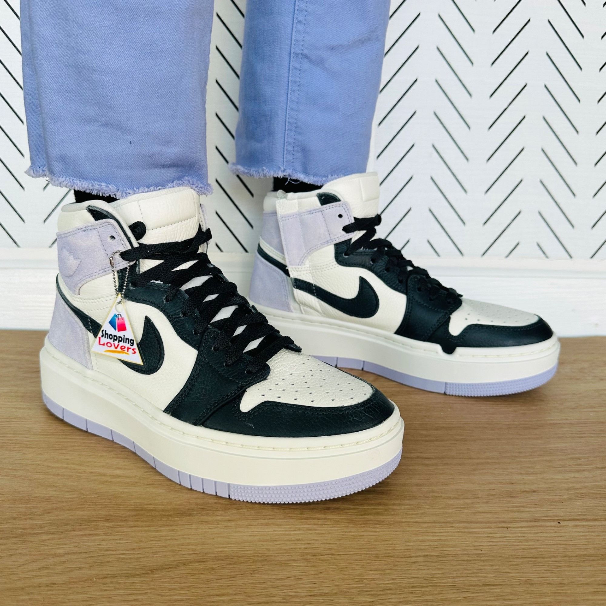 Nike ❤️Rare Air Jordan 1 Elevate Titanium 8.5 Womens Shoes Sneake Size US 8.5 / IT 38.5 - 1 Thumbnail