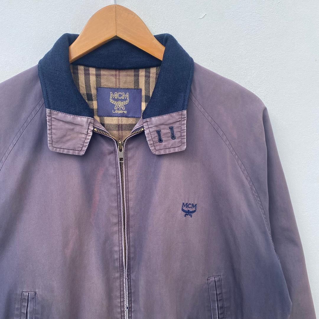 MCM VINTAGE DISTRESSED MCM JACKET NOVA CHECK LARGE Size US L / EU 52-54 / 3 - 5 Thumbnail
