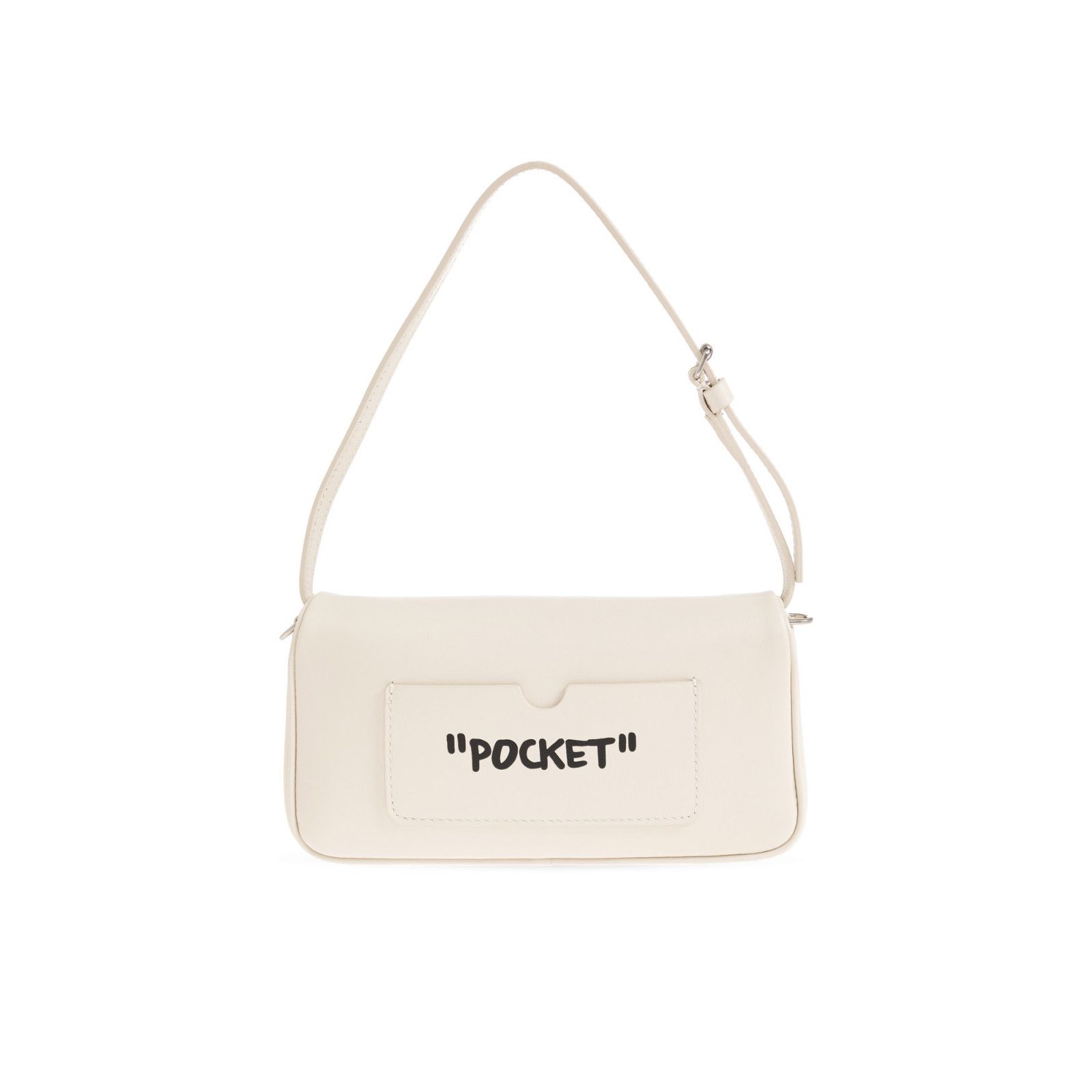 Off-White OFF WHITE Jitney White Leather Shoulder Bag New Size ONE SIZE - 2 Thumbnail