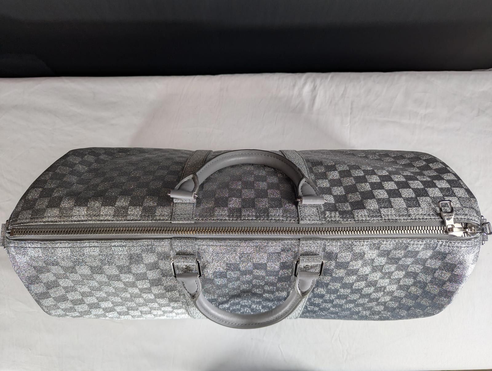 Louis Vuitton LOUIS VUITTON KEEPALL BANDOULIERE 50 - SILVER Size ONE SIZE - 7 Thumbnail