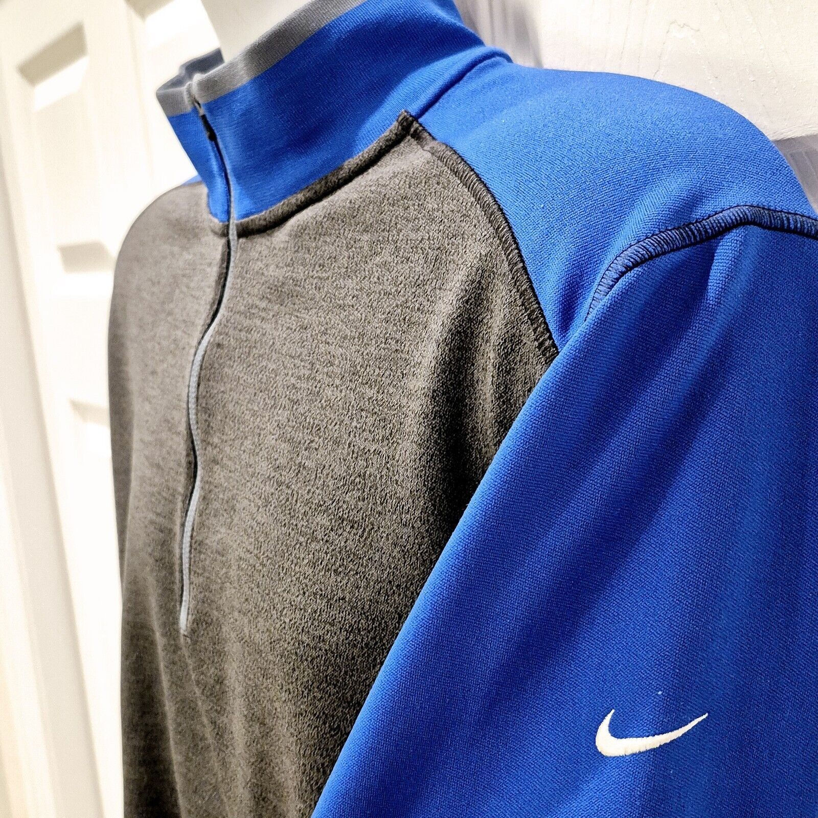 Nike Nike Golf Tour Performance Pullover Men's Large Dri Fit Blue Size US L / EU 52-54 / 3 - 10 Thumbnail