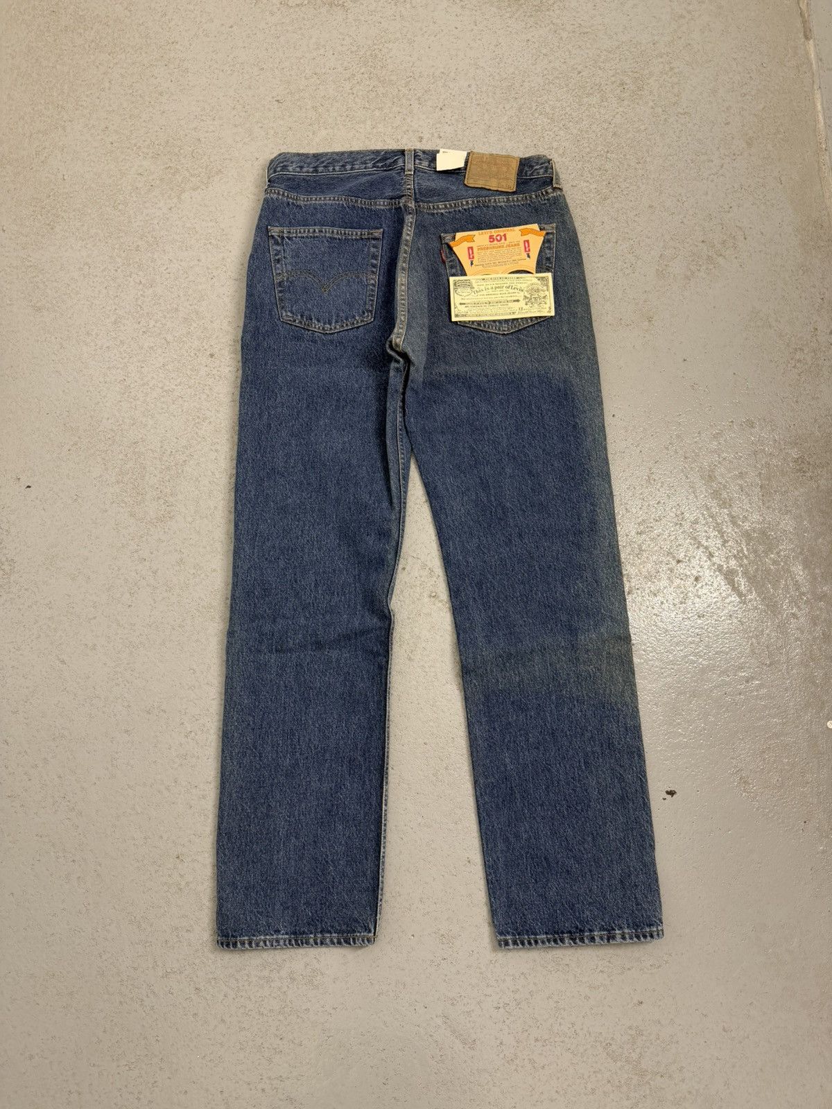 Levi's Vintage Clothing Vintage Levi’s Dead Stock 501 Jeans Size US 36 / EU 52 - 1 Thumbnail