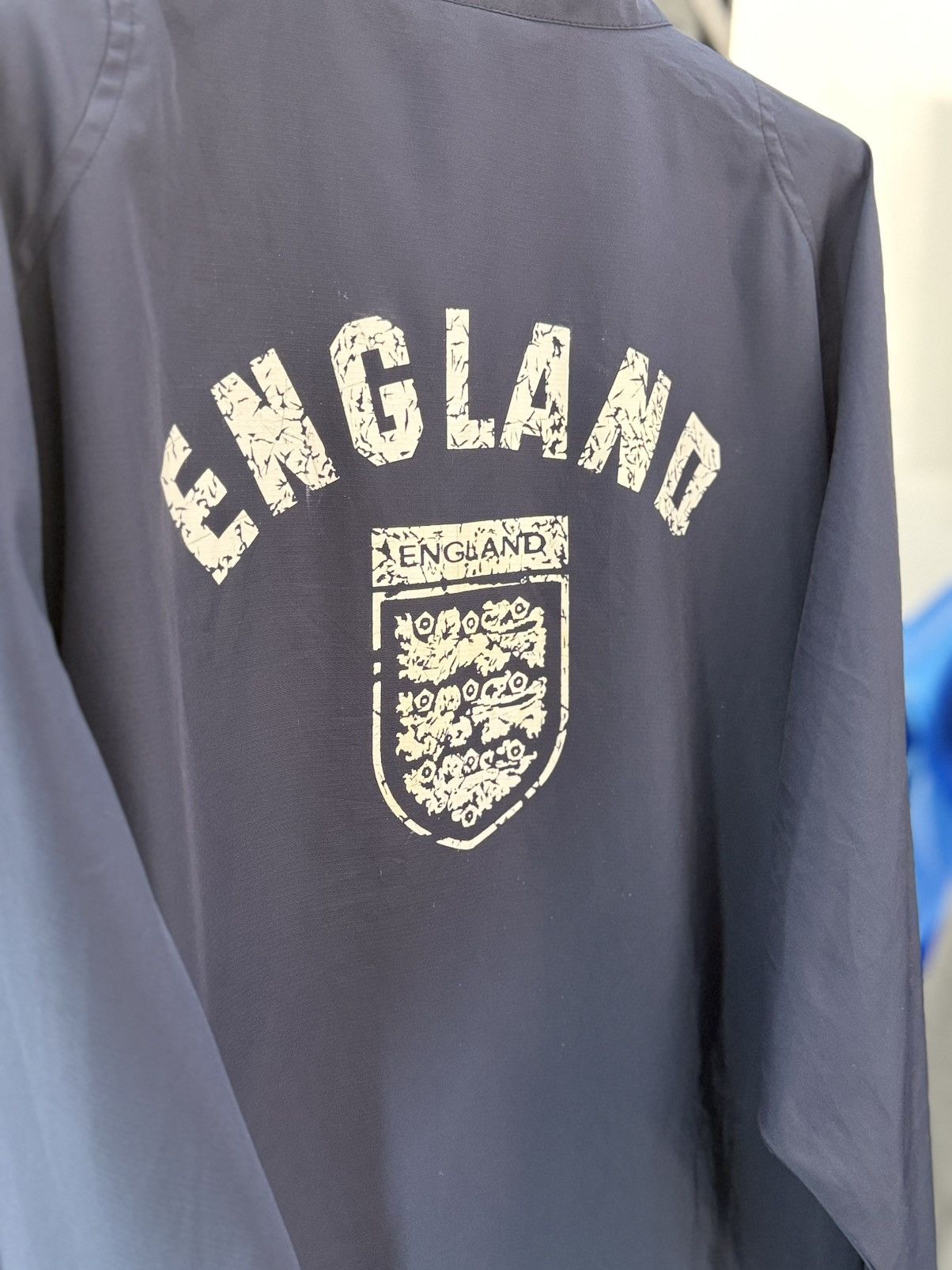 Umbro 🔥 Y2K Umbro England Trainer Windbreaker Jacket - L Size US L / EU 52-54 / 3 - 22 Thumbnail