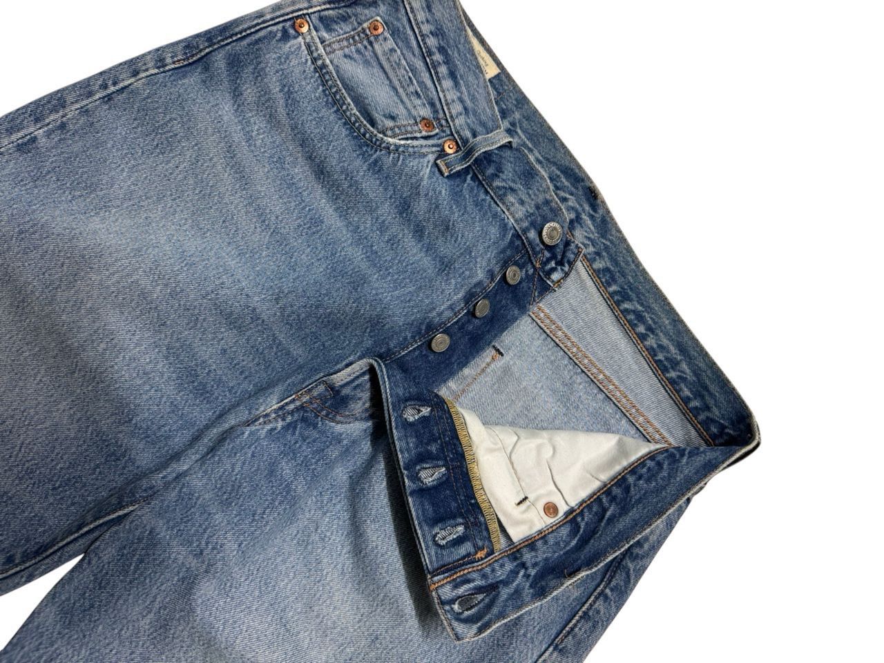 Levi's VINTAGE 2000s Y2K LEVI’S 501 STONED WASH SHORT Size US 32 / EU 48 - 7 Thumbnail