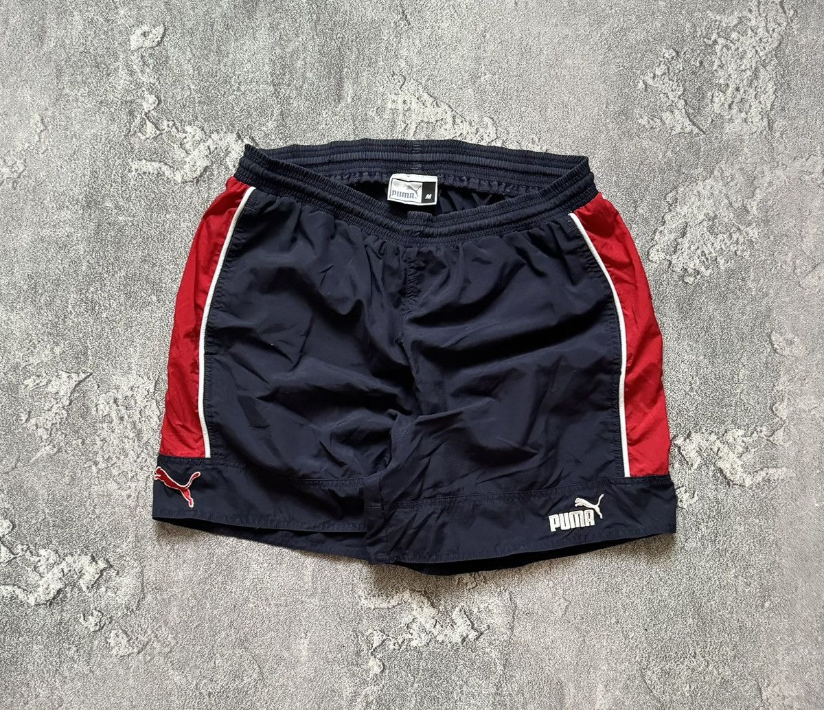 Puma × Vintage Puma M big logo vintage shorts 🩳 Size US 34 / EU 50 - 1 Thumbnail