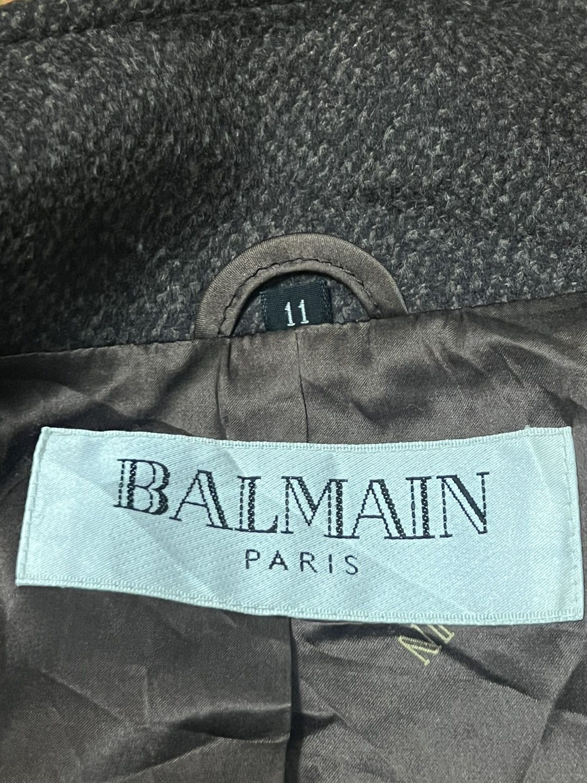 Balmain Balmain classic luxury jacket wool 3 button Size US XL / EU 56 / 4 - 4 Thumbnail