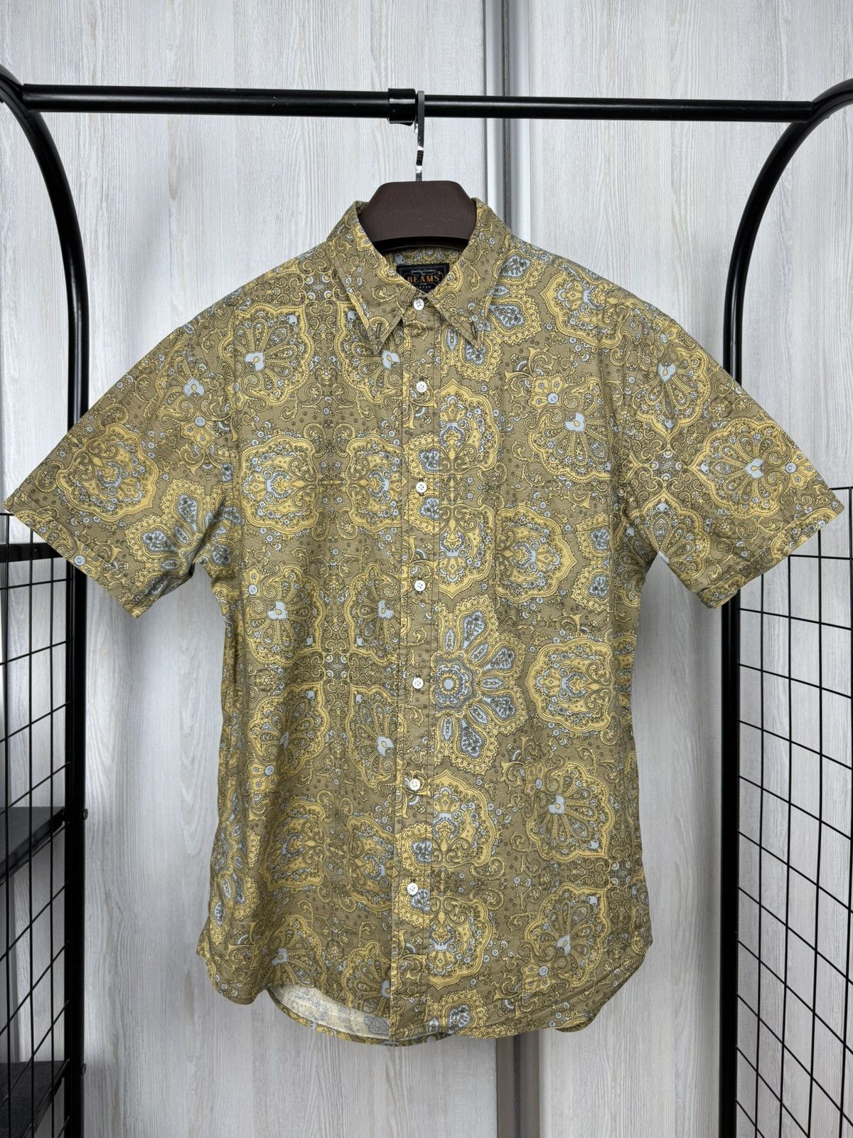 Beams Japan Beams from Japan Paisley Hawaiian Short Sleeve Shirt XL Size US XL / EU 56 / 4 - 2 Thumbnail