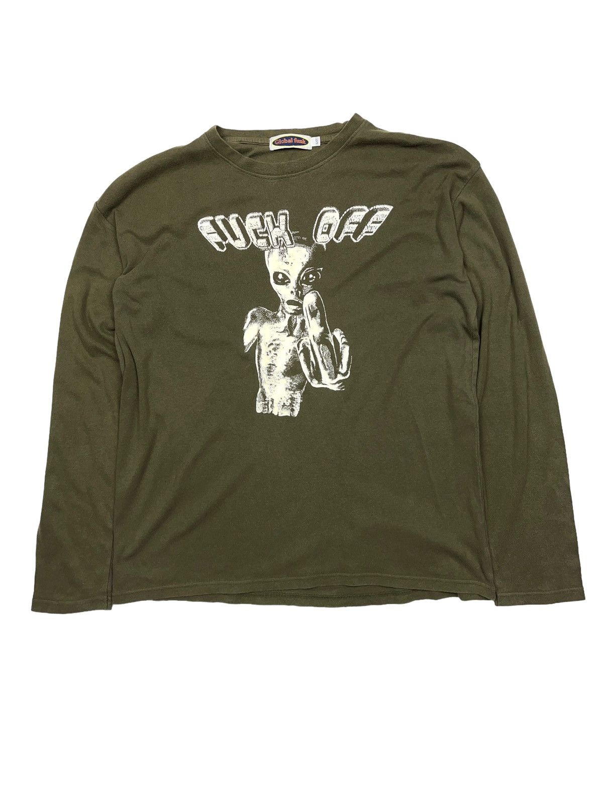 Alien Workshop Vintage Alien Fuck Off Long Sleeve Glows in the Dark Size US L / EU 52-54 / 3 - 1 Thumbnail