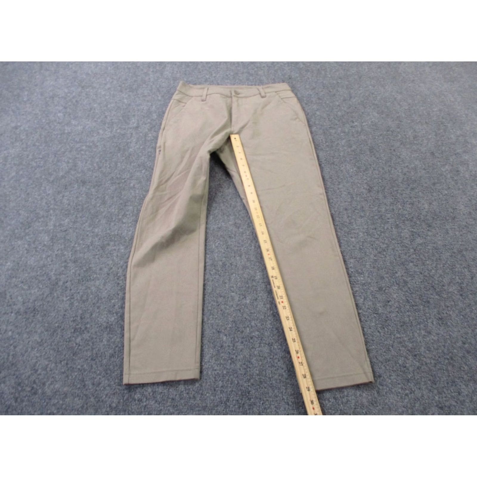 Vintage BYLT Pants Mens 31 Beige Chino Everyday Pant 2.0 Slim Straight Stretch Taupe Size US 31 - 3 Thumbnail