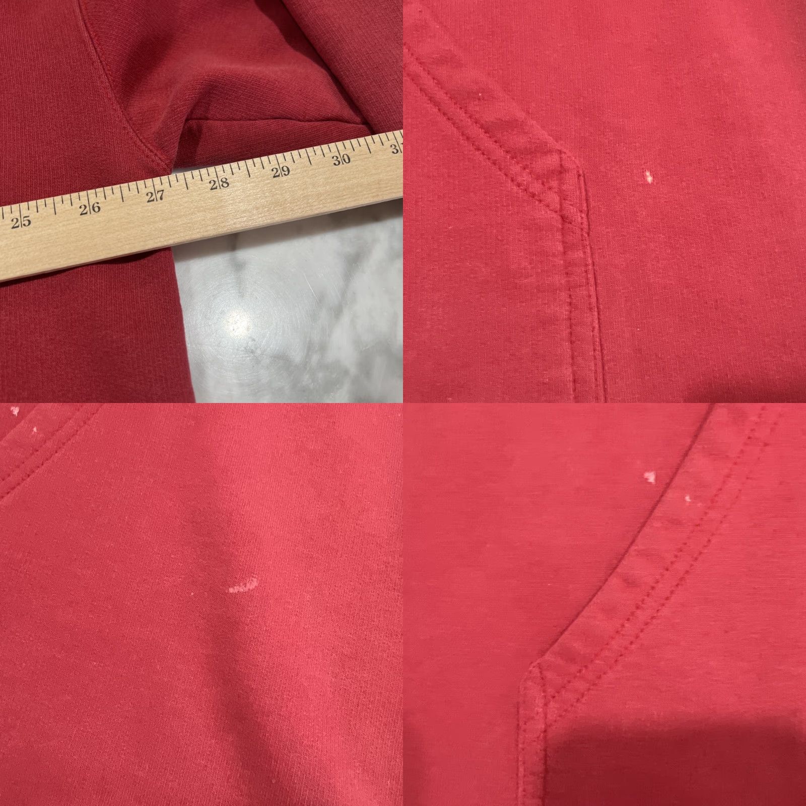 Vintage VINTAGE Ocean Pacific OP Sweat Shirt XL Hood Pocket Red Beach Surf Mens Size US XL / EU 56 / 4 - 9 Thumbnail