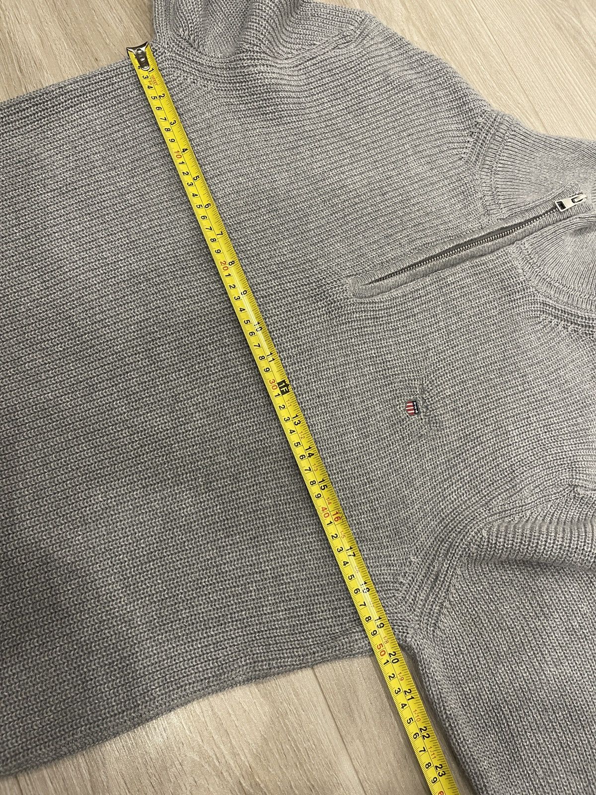 Gant × Vintage VINTAGE GANT CLASSIC ZIP SWEATER knit old money Size US S / EU 44-46 / 1 - 16 Thumbnail
