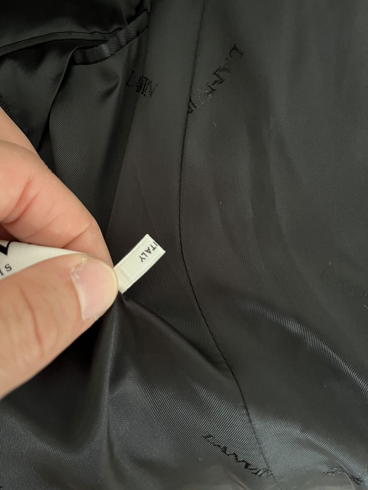 Lanvin Lanvin seersucker gingham jacket Size 42R - 14 Thumbnail