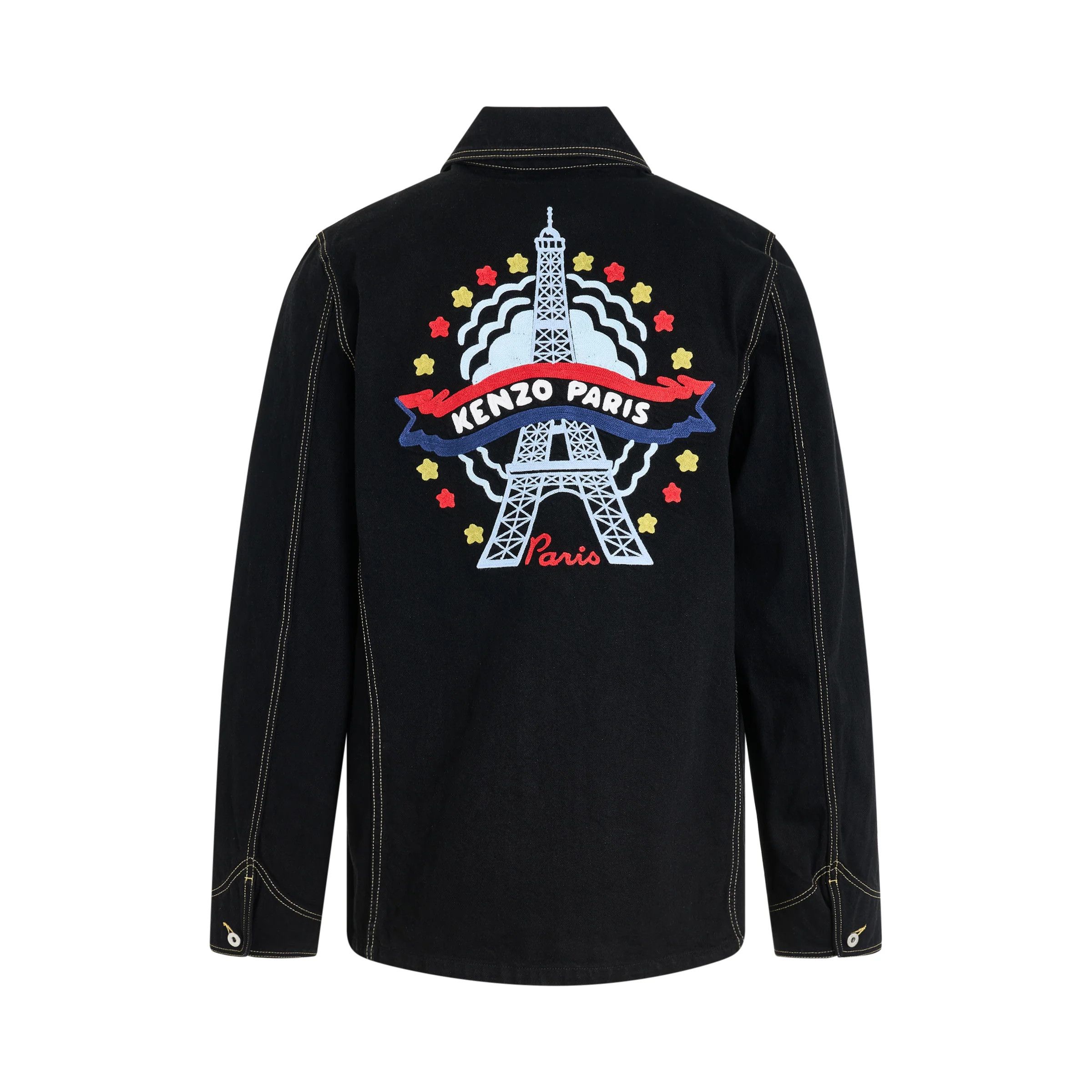 Kenzo o1mris0824 Drawn Jacket in Black Size US M / EU 48-50 / 2 - 4 Thumbnail