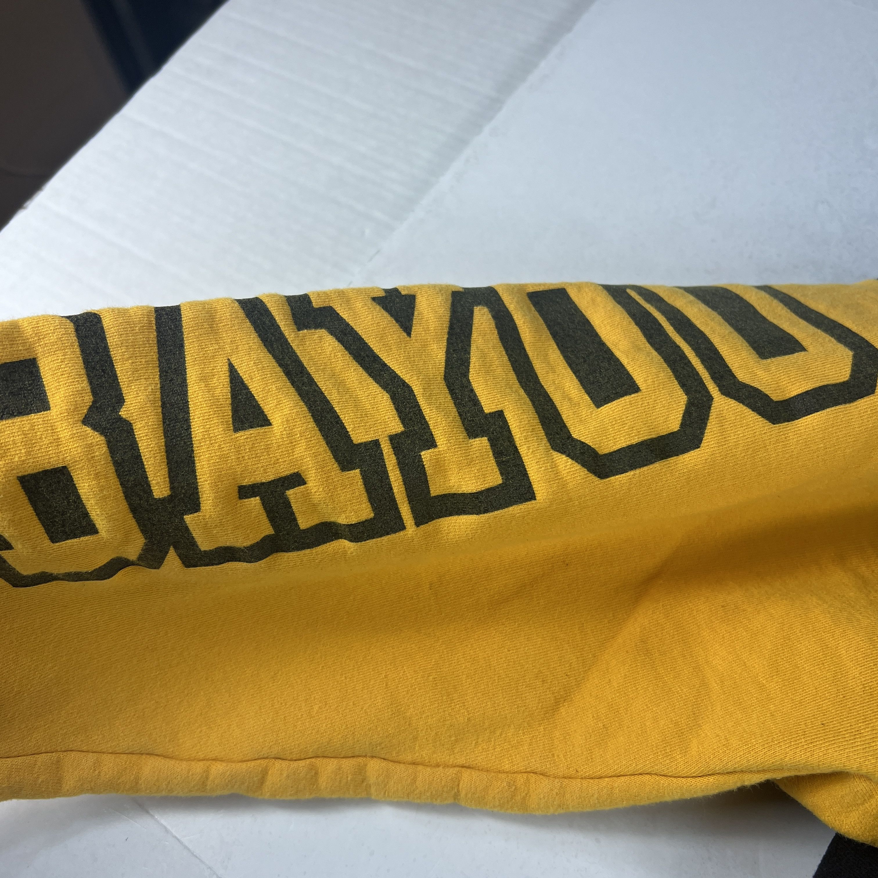 NCAA AACA Retro Grambling State Tigers Black Yellow Hoodie Size US XL / EU 56 / 4 - 9 Thumbnail