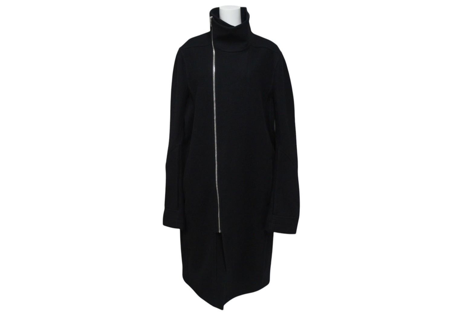 トッケビ/ Rick Owens/TUBEWAY COAT/2015AW Rick Owens Tubeway wool blend coat - Black - Men