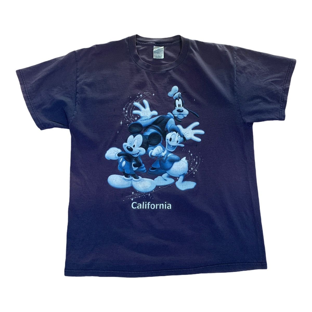 Disney × Mickey Mouse × Vintage Vintage 90s Disneyland California T Shirt Sun faded Size US L / EU 52-54 / 3 - 1 Thumbnail