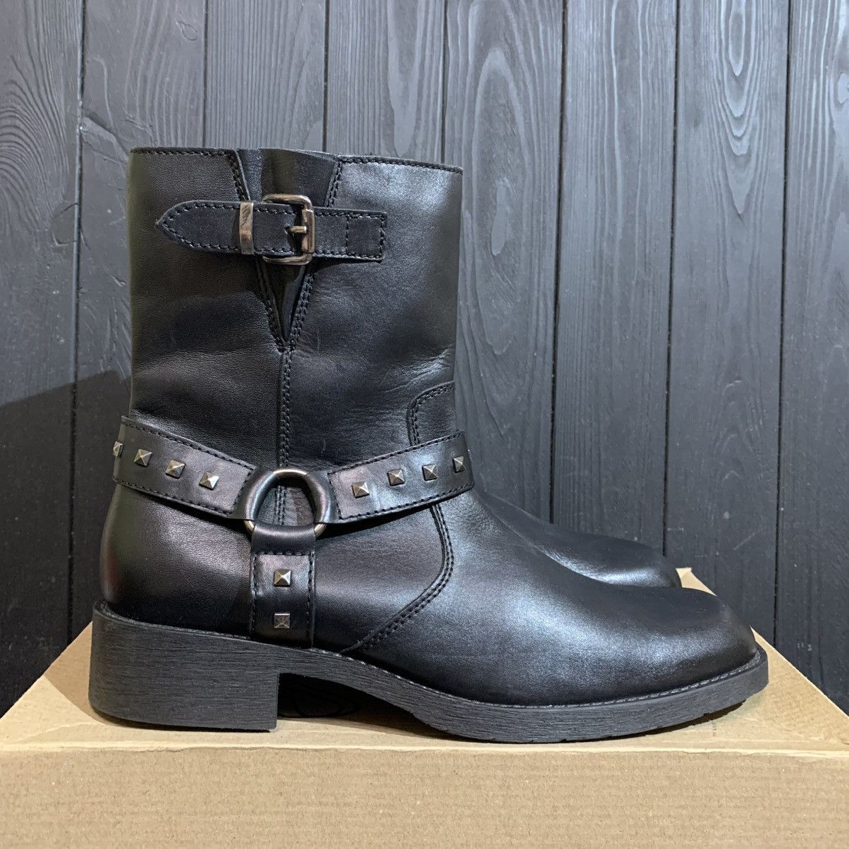 Other Men’s Leather Cowboy Boots AM S 42 EU 28 cm Rick Owens Style Size US 9 / EU 42 - 1 Thumbnail
