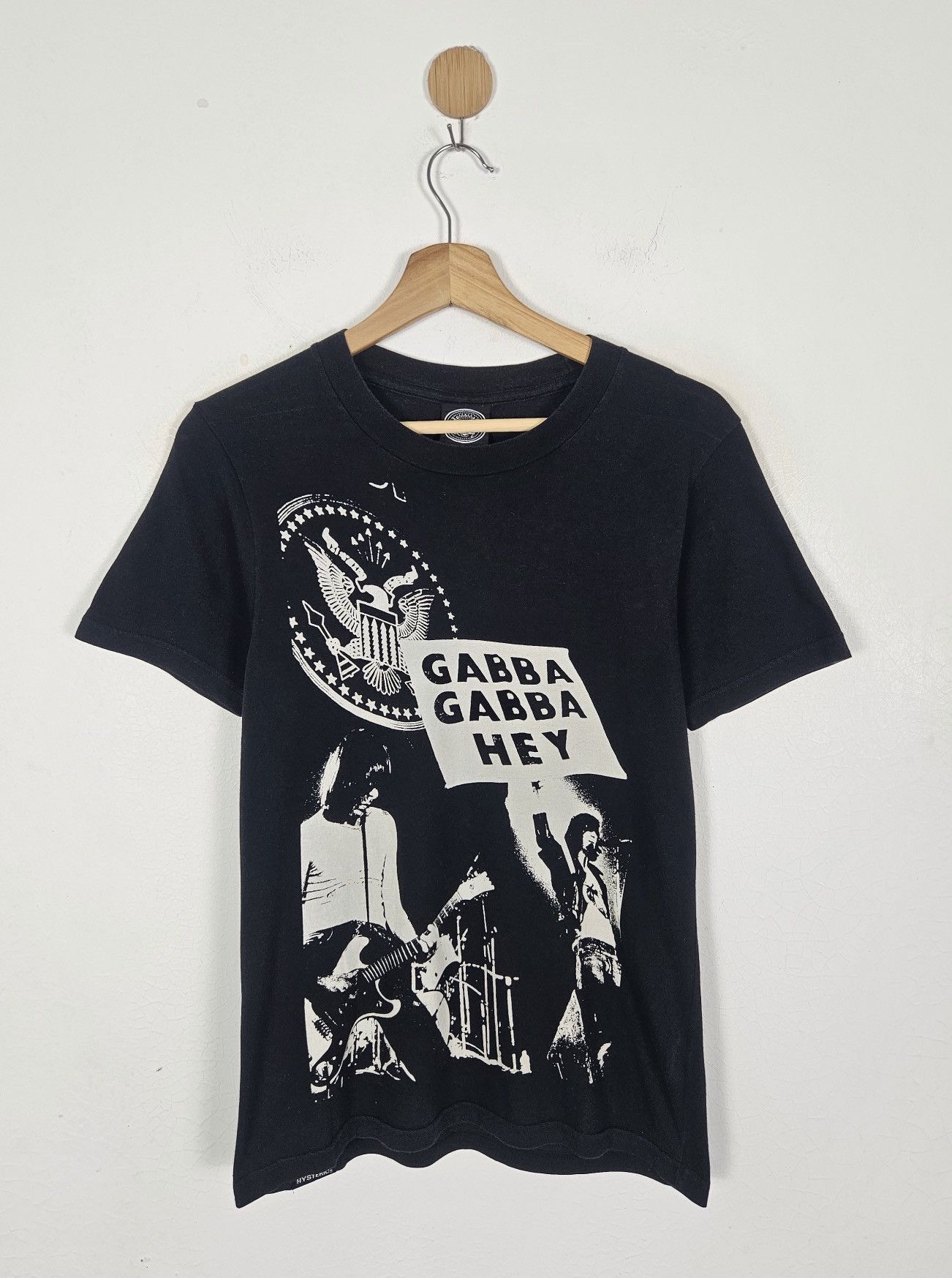 Hysteric Glamour Ramones Hysteric Glamour Gabba Gabba Hey shirt Size US S / EU 44-46 / 1 - 1 Thumbnail