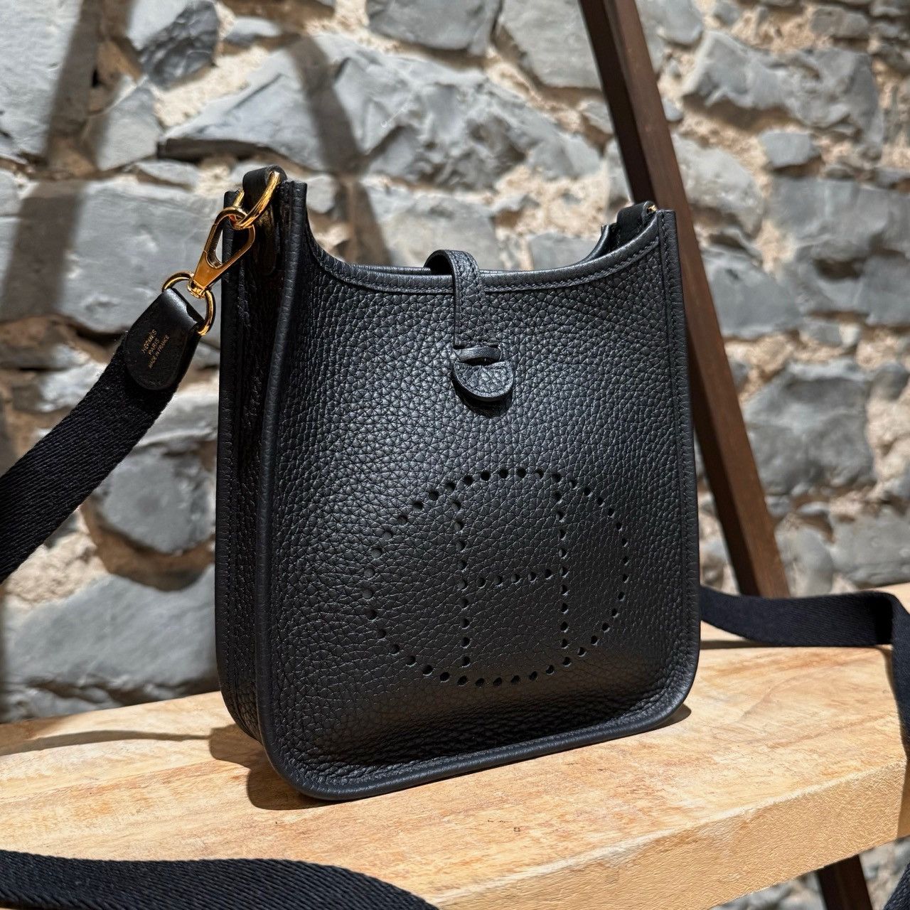 Hermes Hermès 2022 Black Taurillon Evelyne 16 TPM Amazone Bag Size ONE SIZE - 3 Thumbnail
