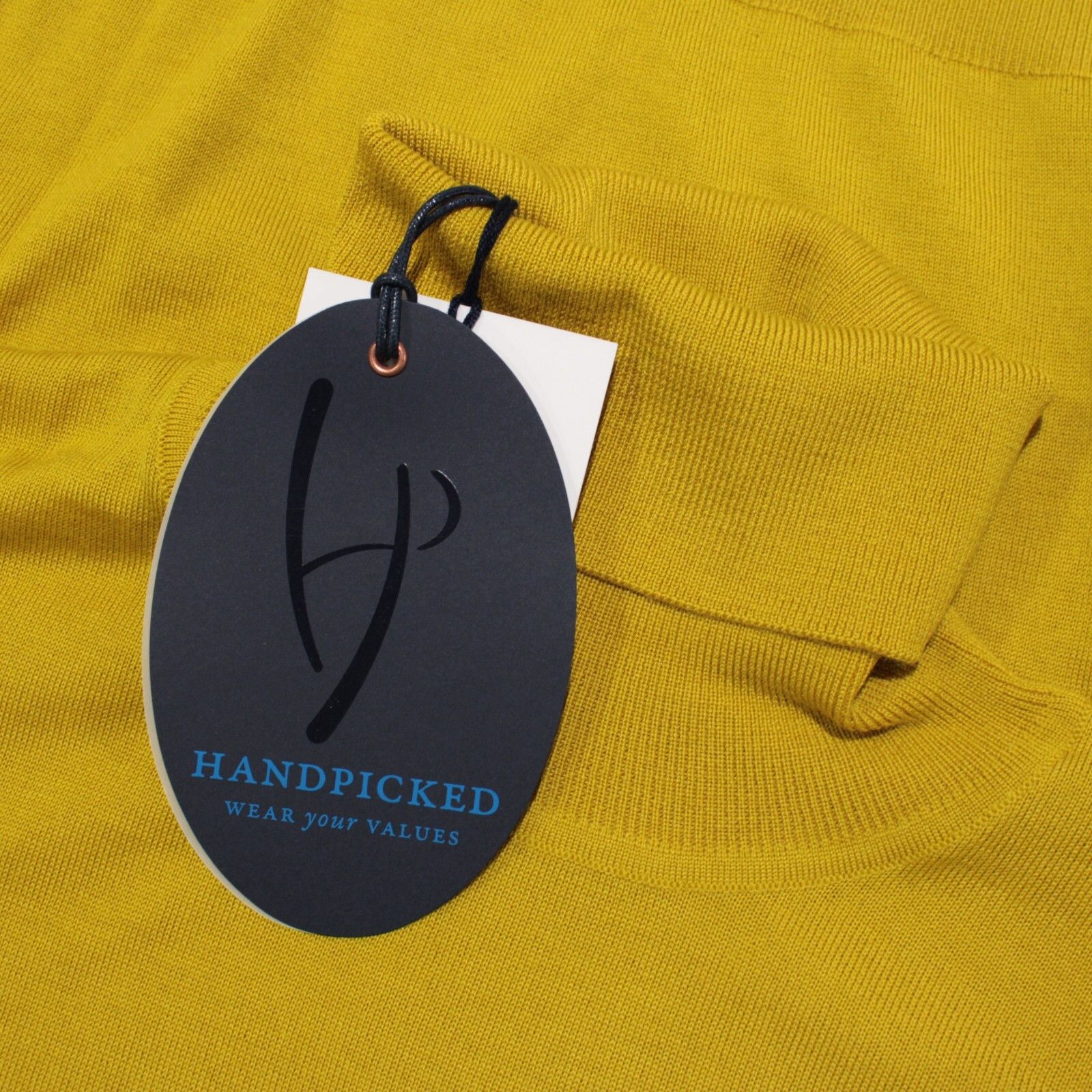 Other Handpicked Sweater Size US L in Yellow Size US L / EU 52-54 / 3 - 1 Thumbnail